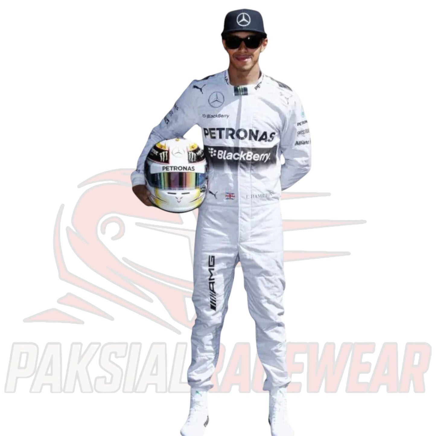 2014 Lewis Hamilton Mercedes-AMG Petronas F1 Team Replica Race Suit