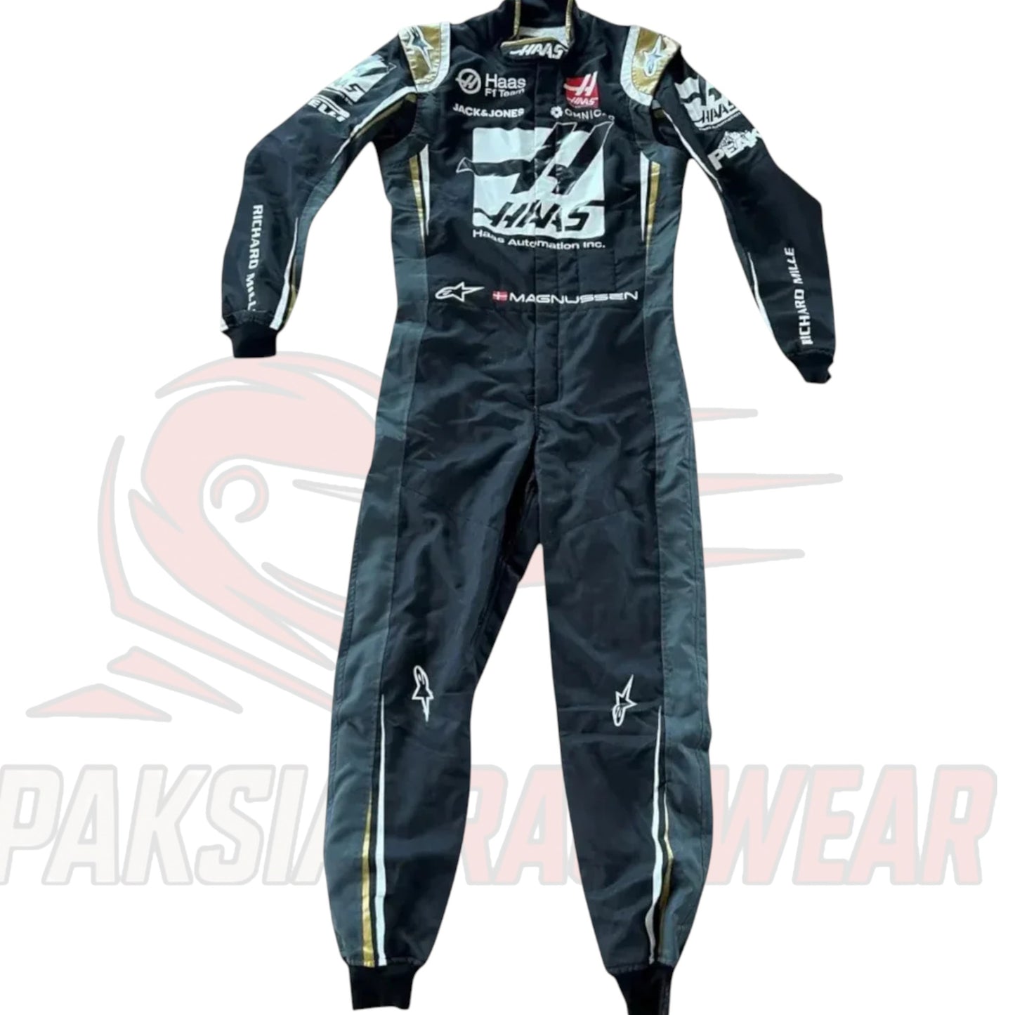 2019 Kevin Magnussen Haas F1 Team Replica Race Suit – Paksial Racewear