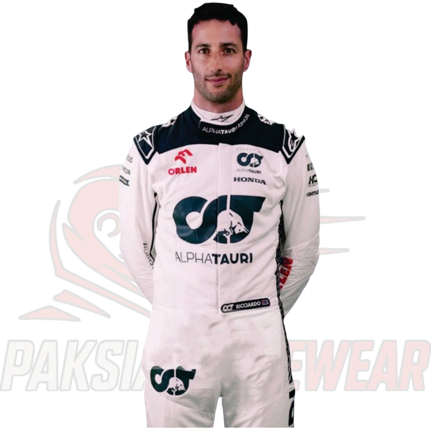 Daniel Ricciardo 2023 AlphaTauri F1 Replica Race Suit | Premium Formula One Collectible by Paksial Racewear