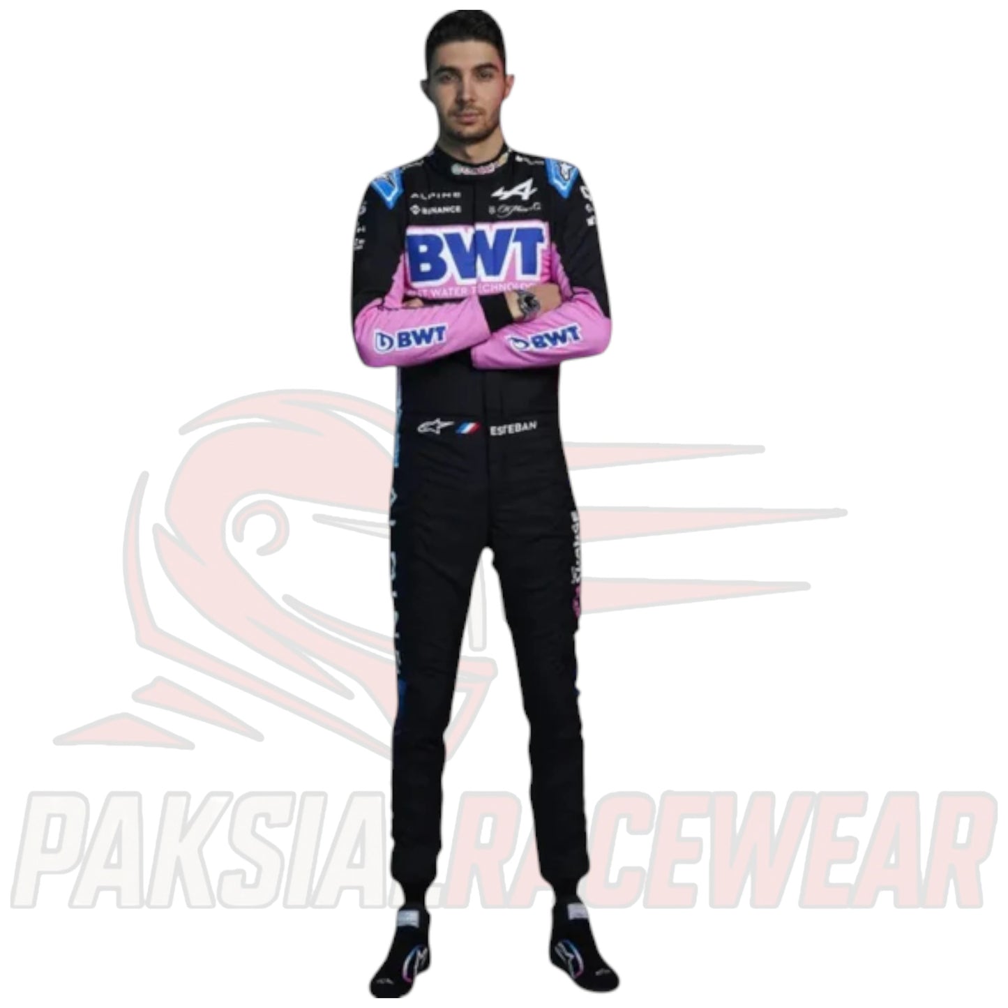 Esteban Ocon 2024 BWT Alpine F1 Team Race Suit – Official Replica