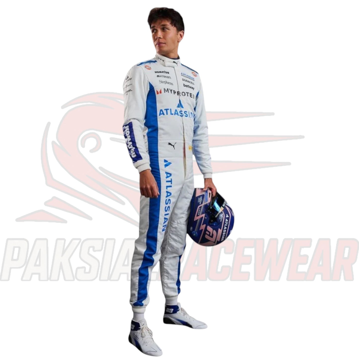 Alex Albon 2025 Williams F1 Race Suit Replica