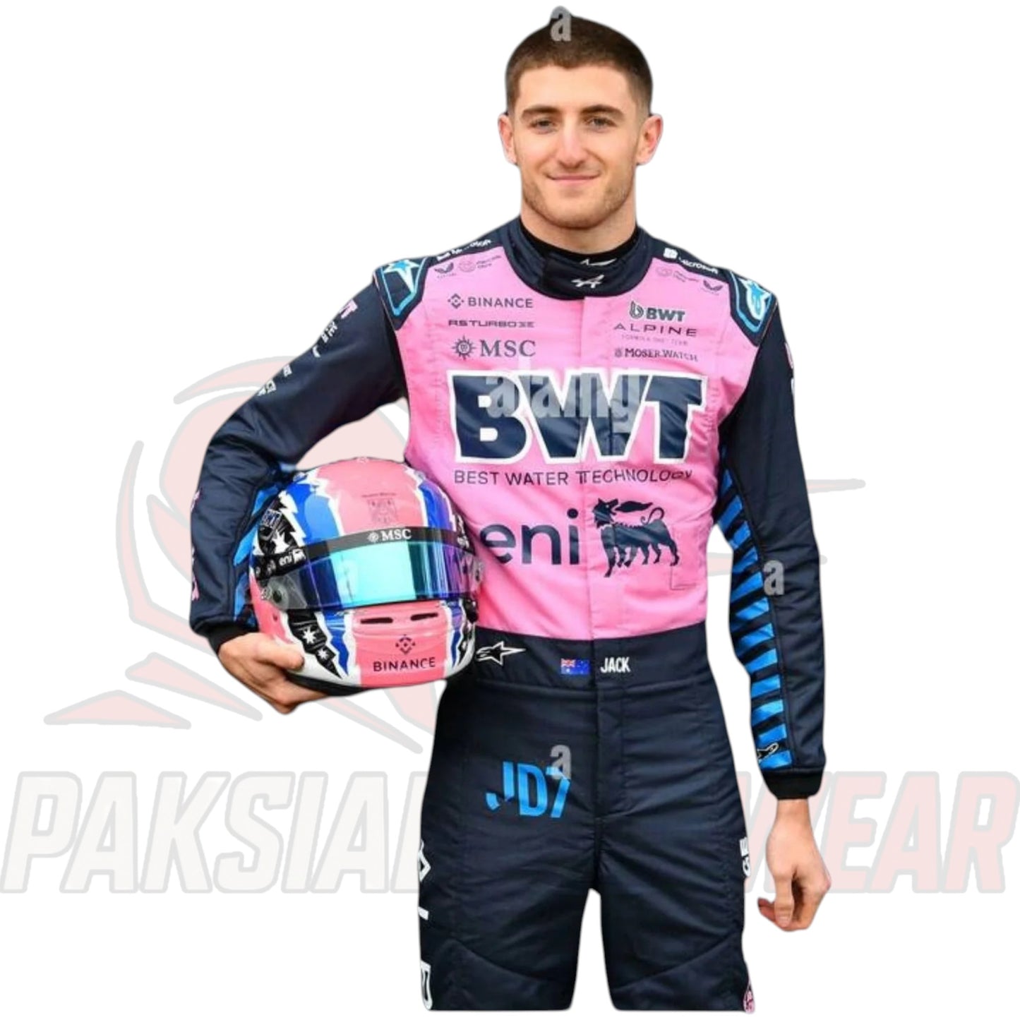 Pierre Gasly 2025 Alpine F1 Team Replica Racing Suit