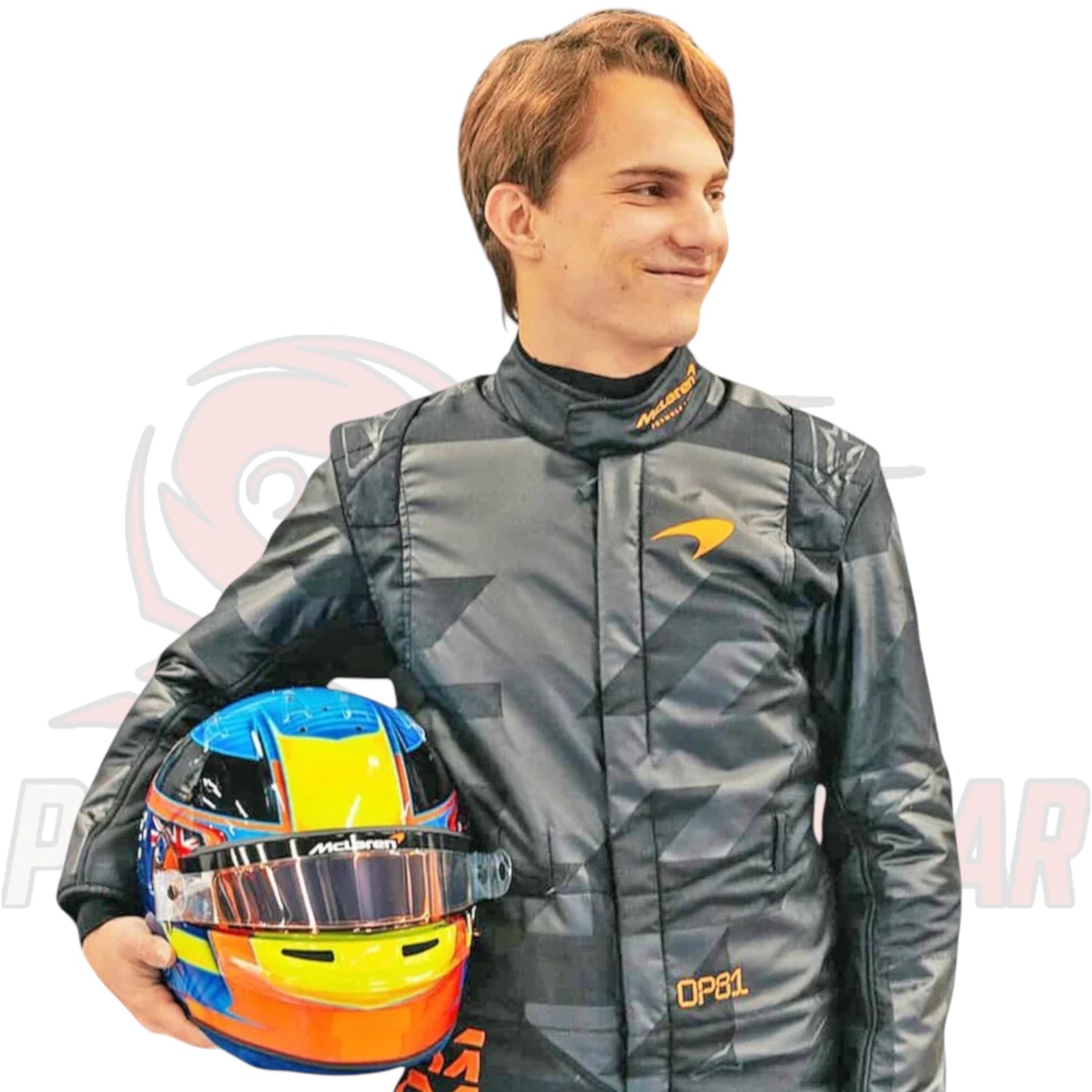 Oscar Piastri 2025 McLaren Formula 1 Team Race Suit Replica by Paksial Racewear