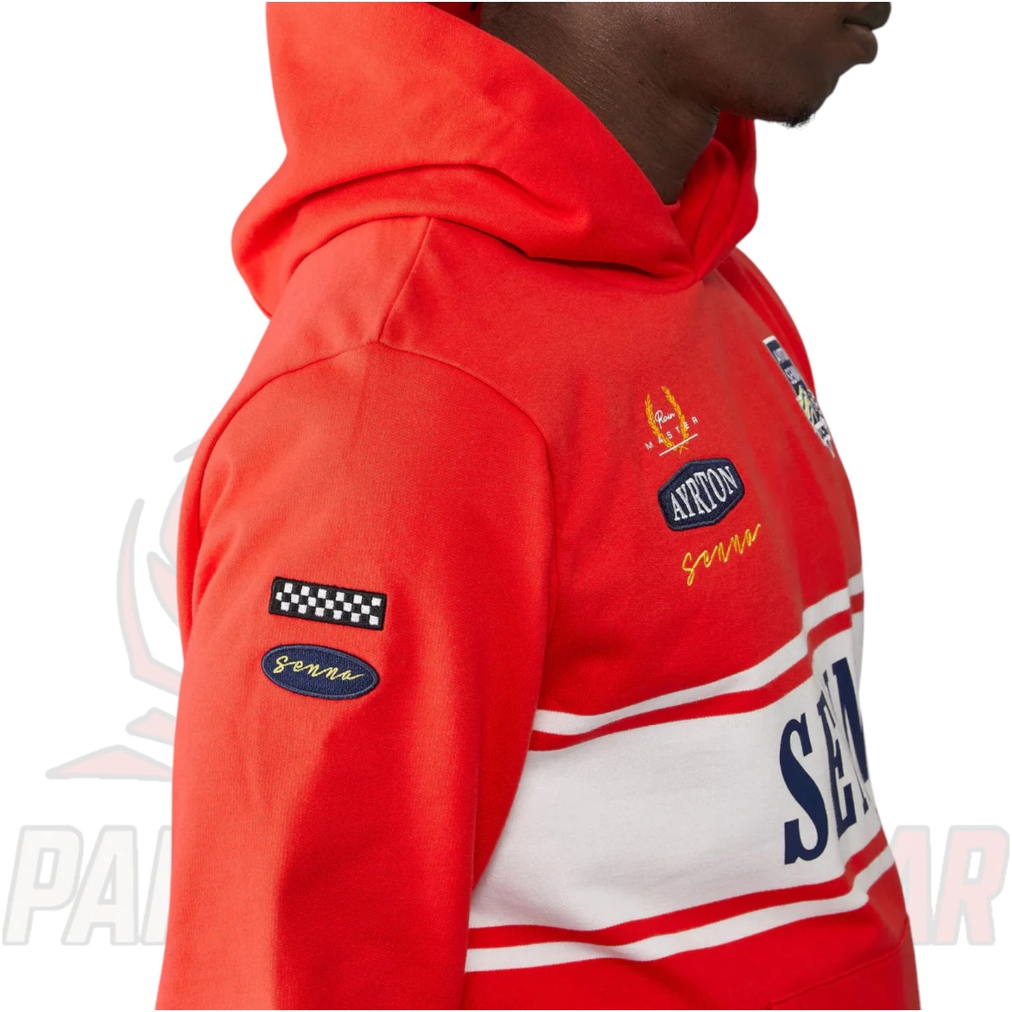 Ayrton Senna Legacy Hoodie by Paksial Racewear