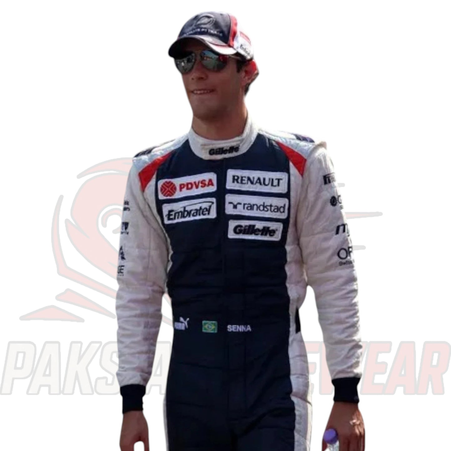 Bruno Senna 2012 Lotus Renault F1 Replica Racing Suit by Paksial Racewear