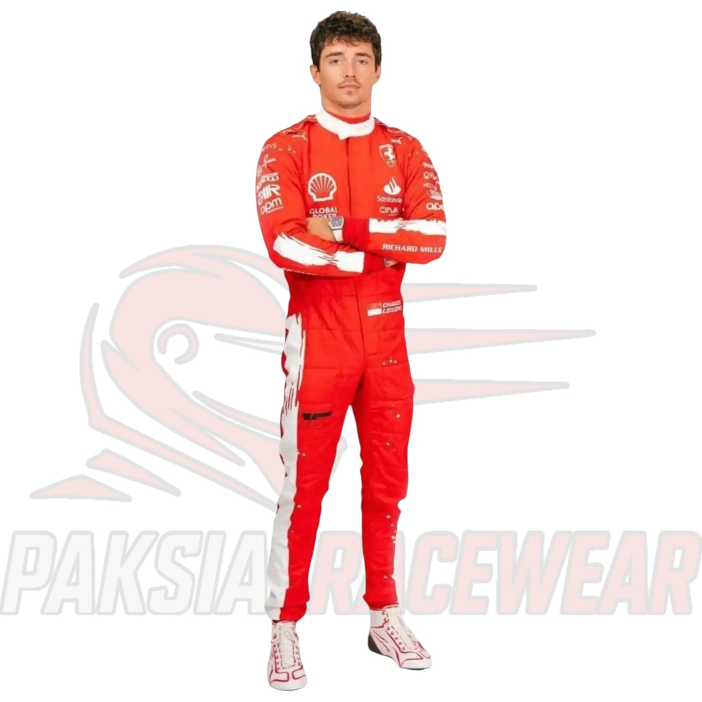 Charles Leclerc 2023 Scuderia Ferrari Replica F1 Suit – Paksial Racewear