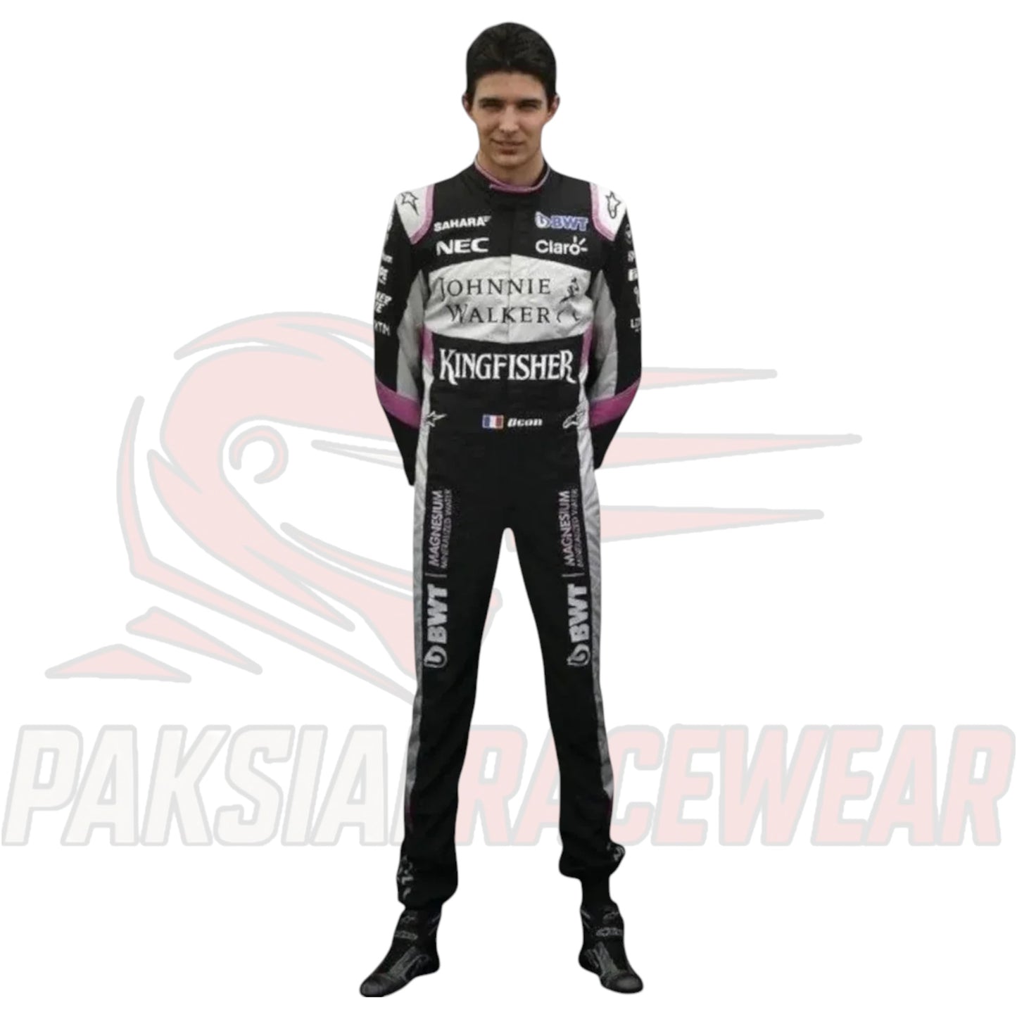 Esteban Ocon Sahara Force India F1 Race Suit – Australian GP Edition Replica