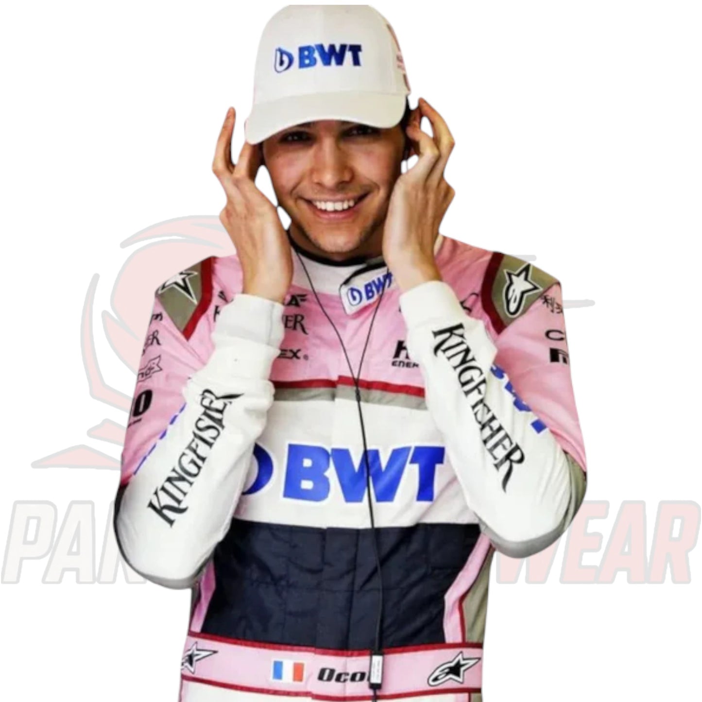 Esteban Ocon NEW Sahara Force India F1 Team Race Suit – Replica Edition
