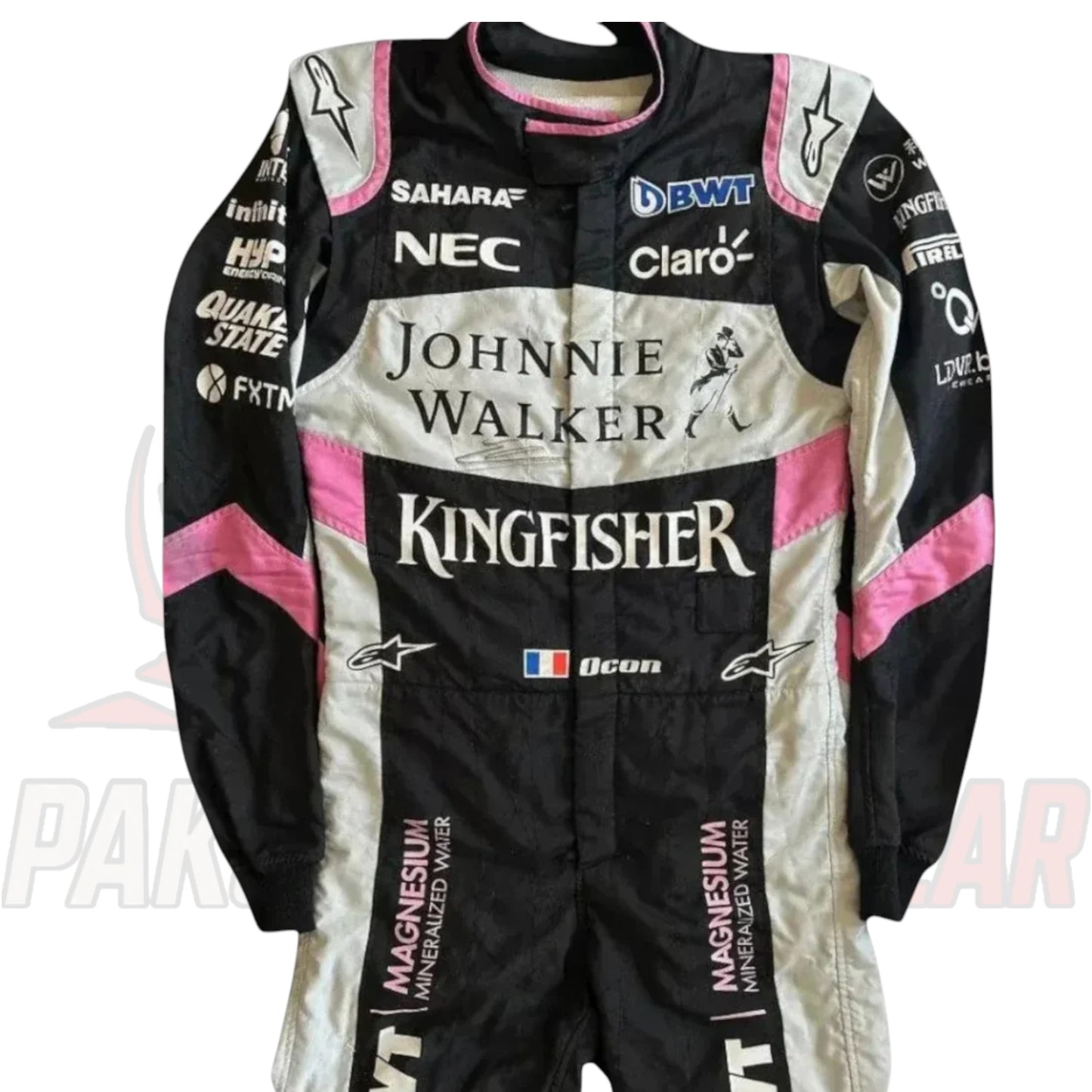 Esteban Ocon Sahara Force India F1 Race Suit – Australian GP Edition Replica