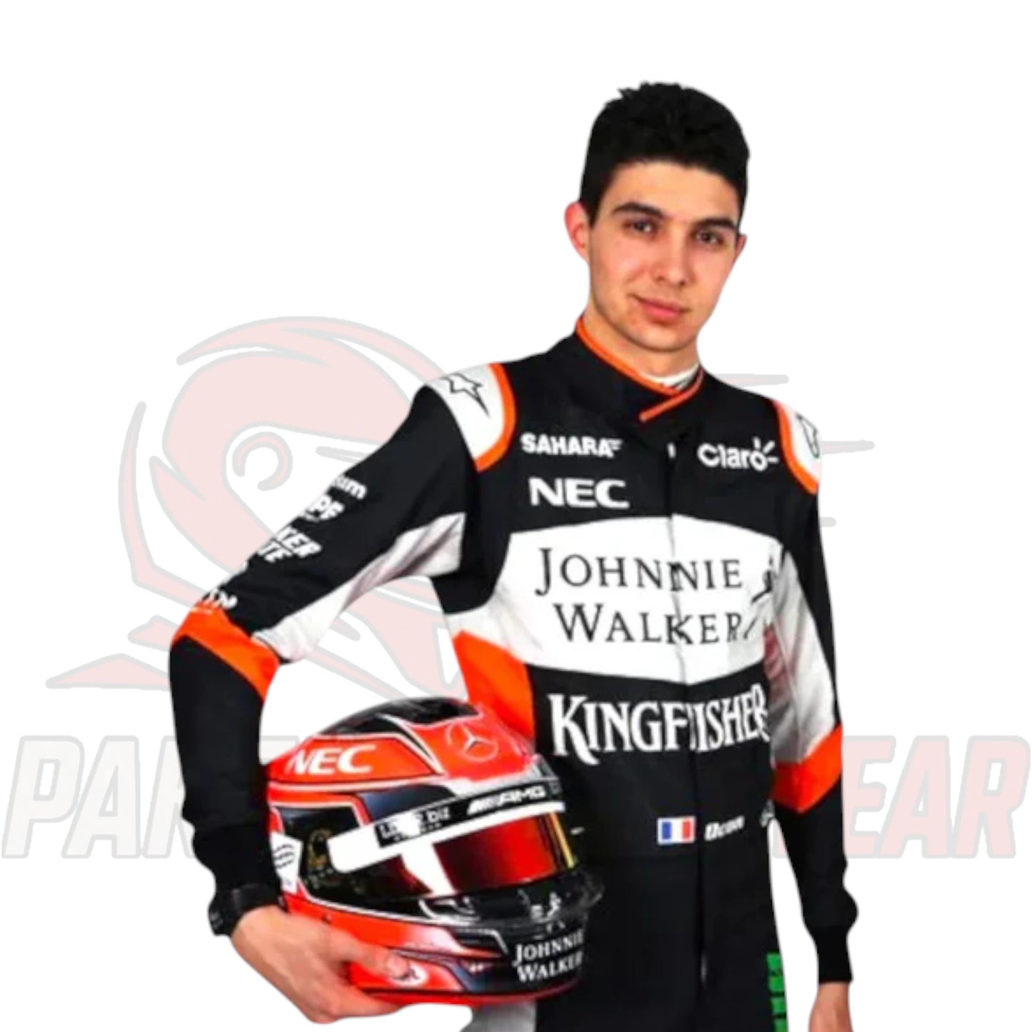 Esteban Ocon Sahara Force India F1 Team Race Suit – Replica Edition
