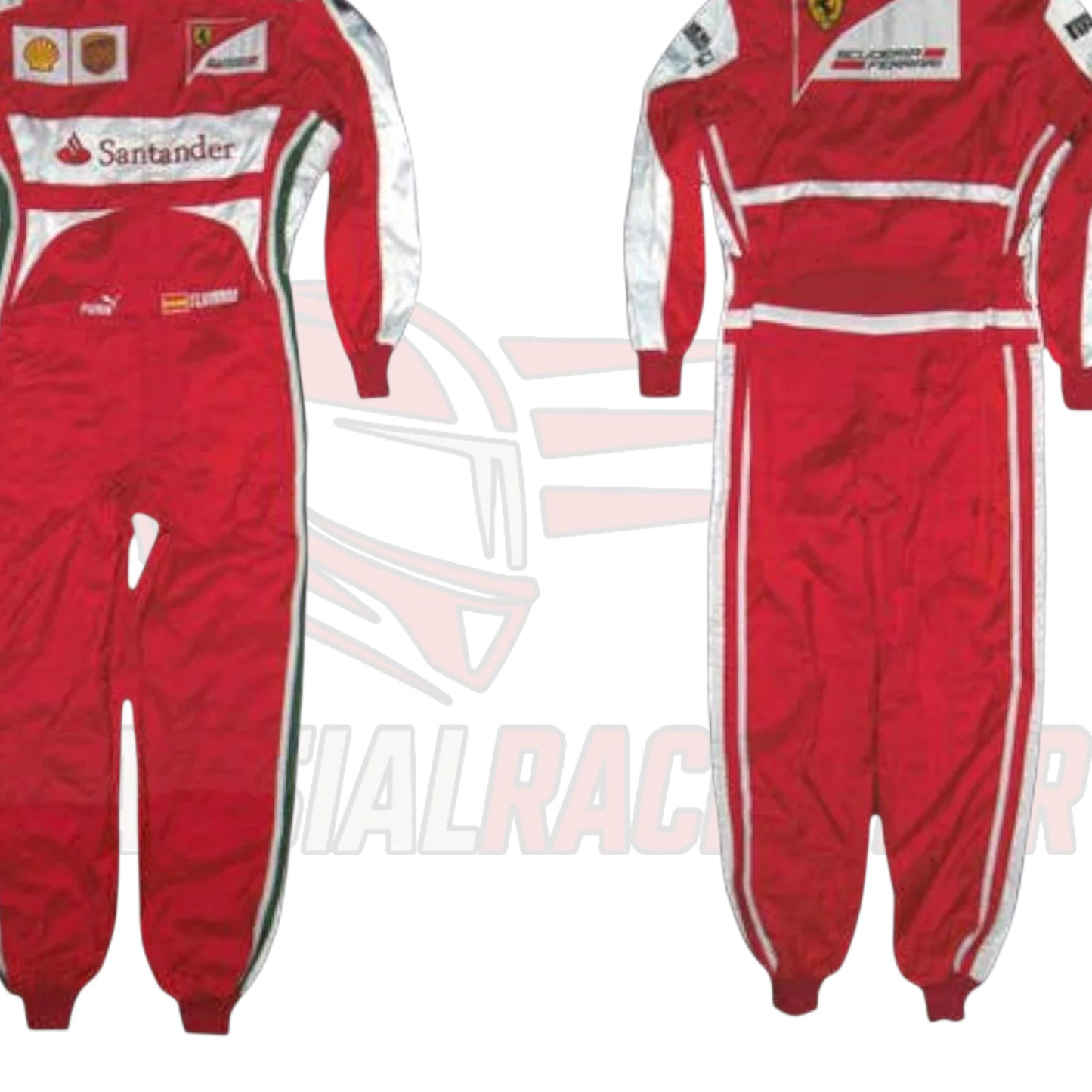 Fernando Alonso 2013 Embroidered Replica Race Suit Formula 1 Team Ferrari