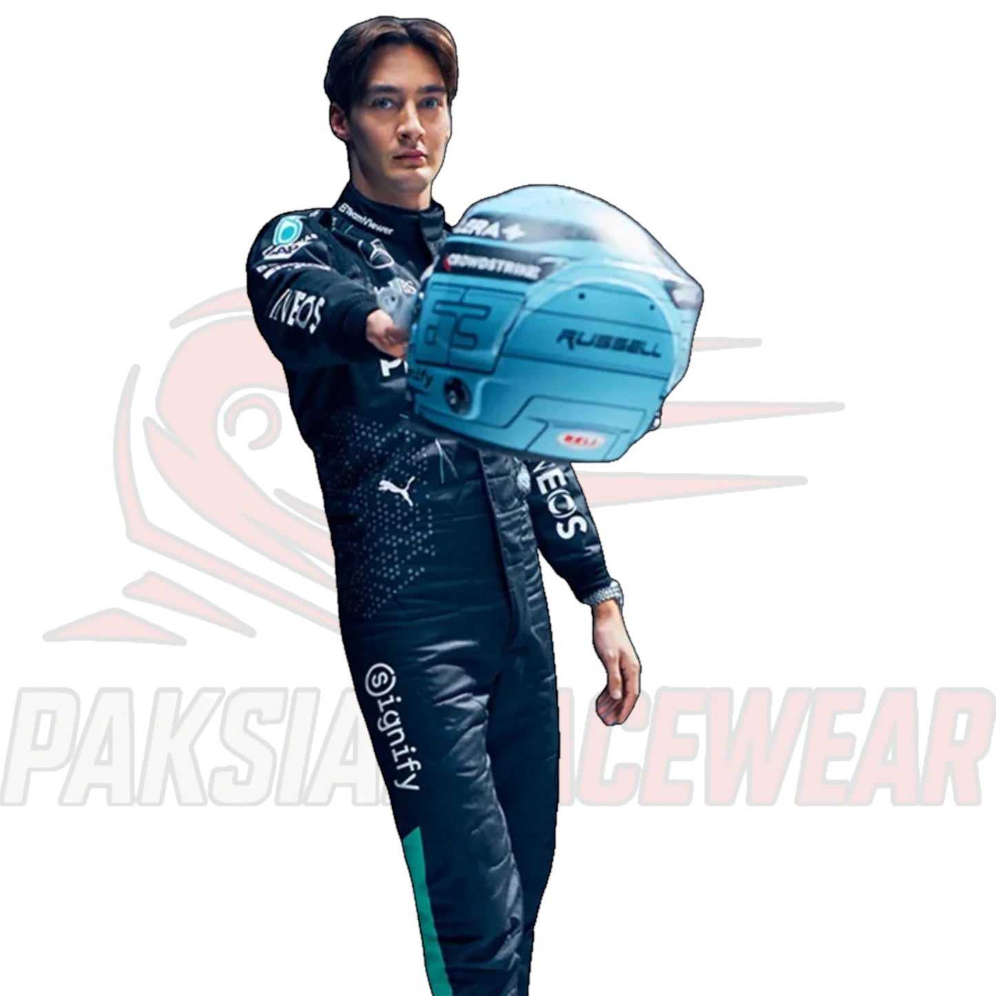 George Russell 2024 Mercedes-AMG F1 Race Suit – Replica