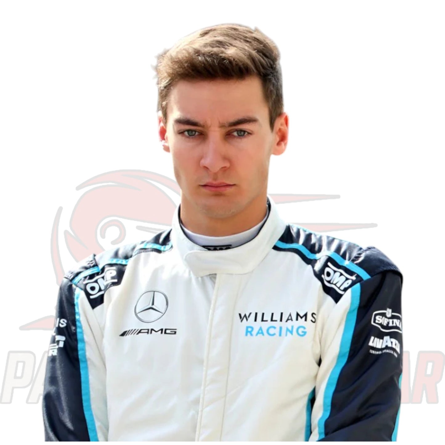 George Russell 2021 Williams Racing F1 Replica Race Suit | Formula One Collectible by Paksial Racewear