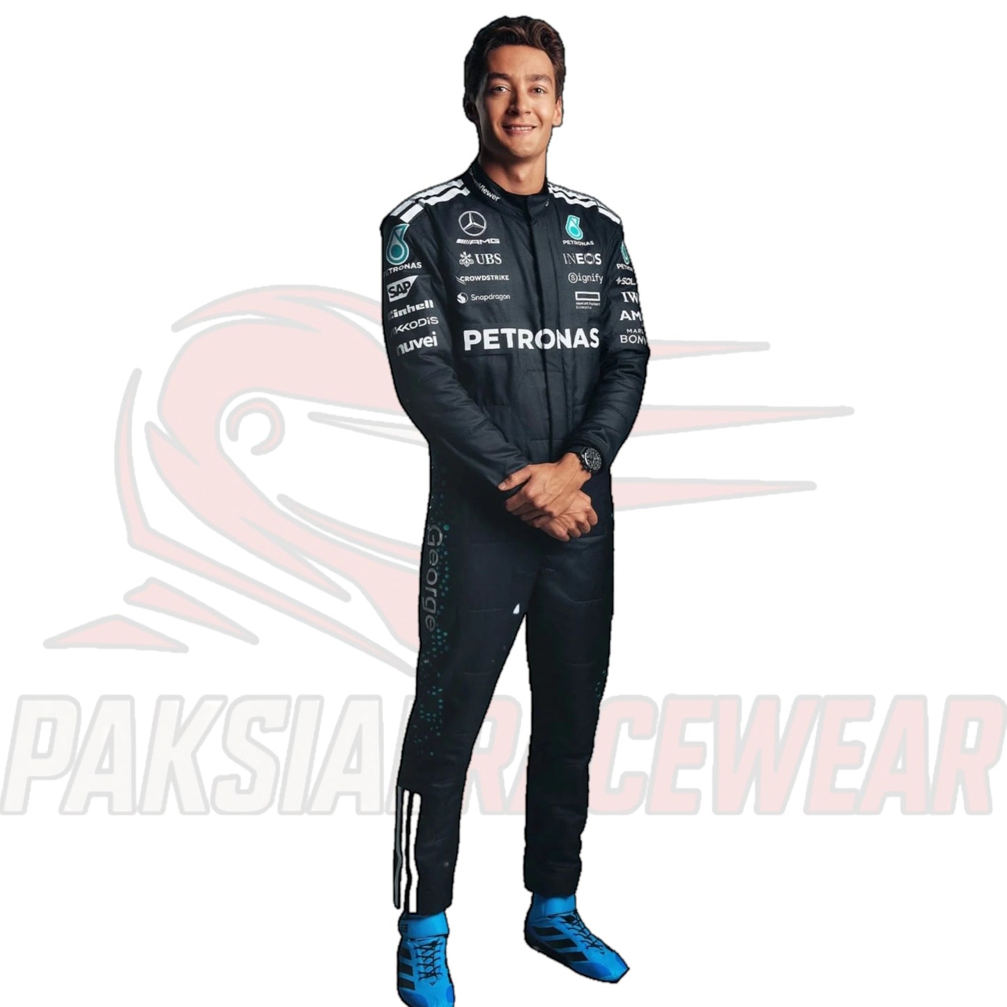 George Russell 2025 Mercedes-AMG F1 Race Suit – Replica
