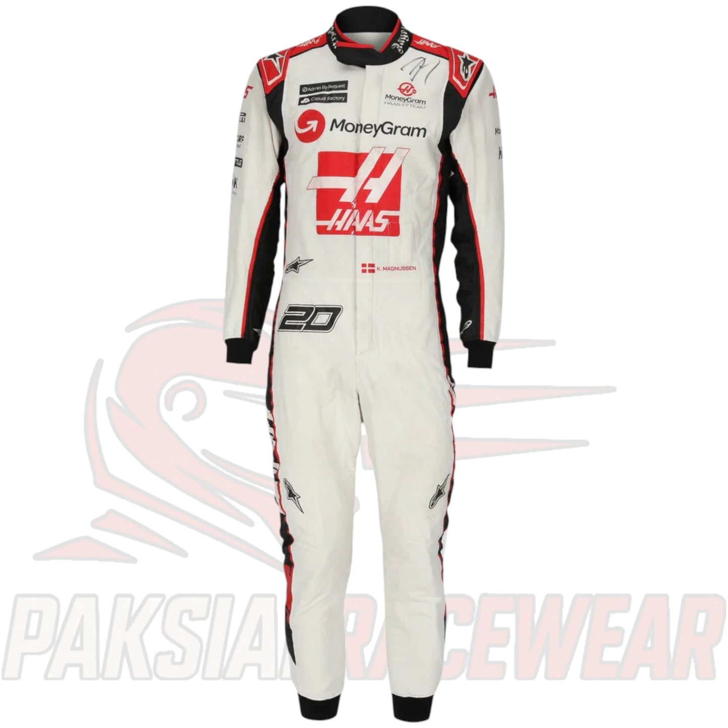 Kevin Magnussen 2023 MoneyGram Haas F1 Team Replica Racing Suit