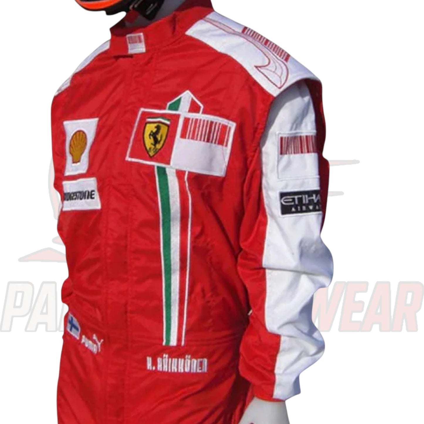 Kimi Räikkönen 2009 Scuderia Ferrari F1 Embroidered Replica Race Suit by Paksial Racewear