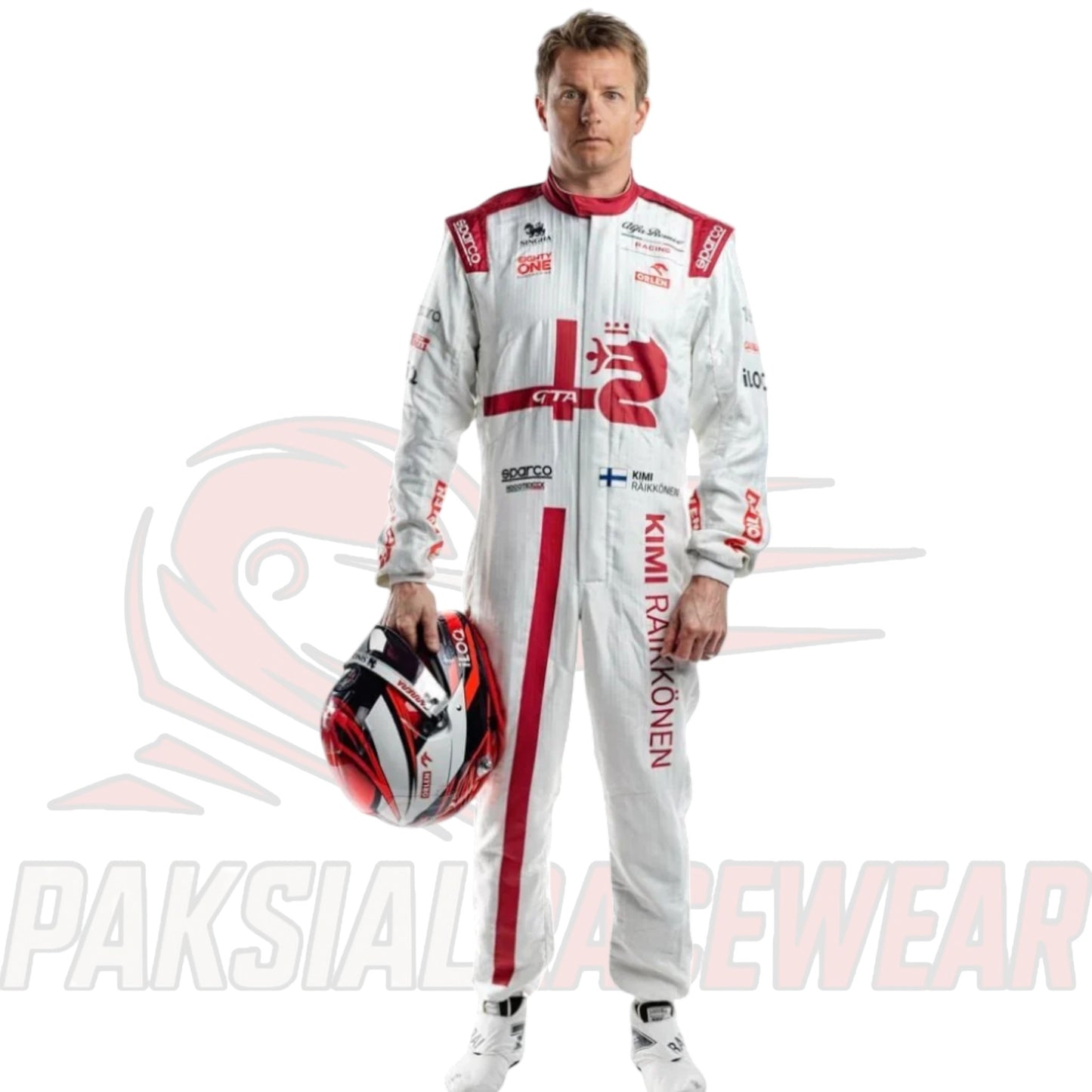 Kimi Räikkönen 2021 Alfa Romeo F1 Replica Race Suit | Final Season Collectible