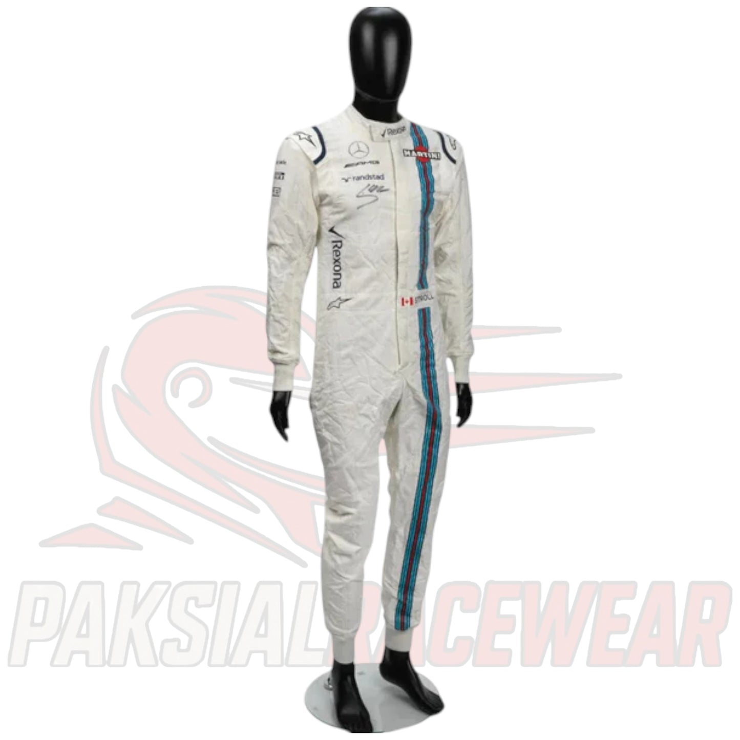 Lance Stroll 2017 Aston Martin F1 Race Suit – Paksial Replica
