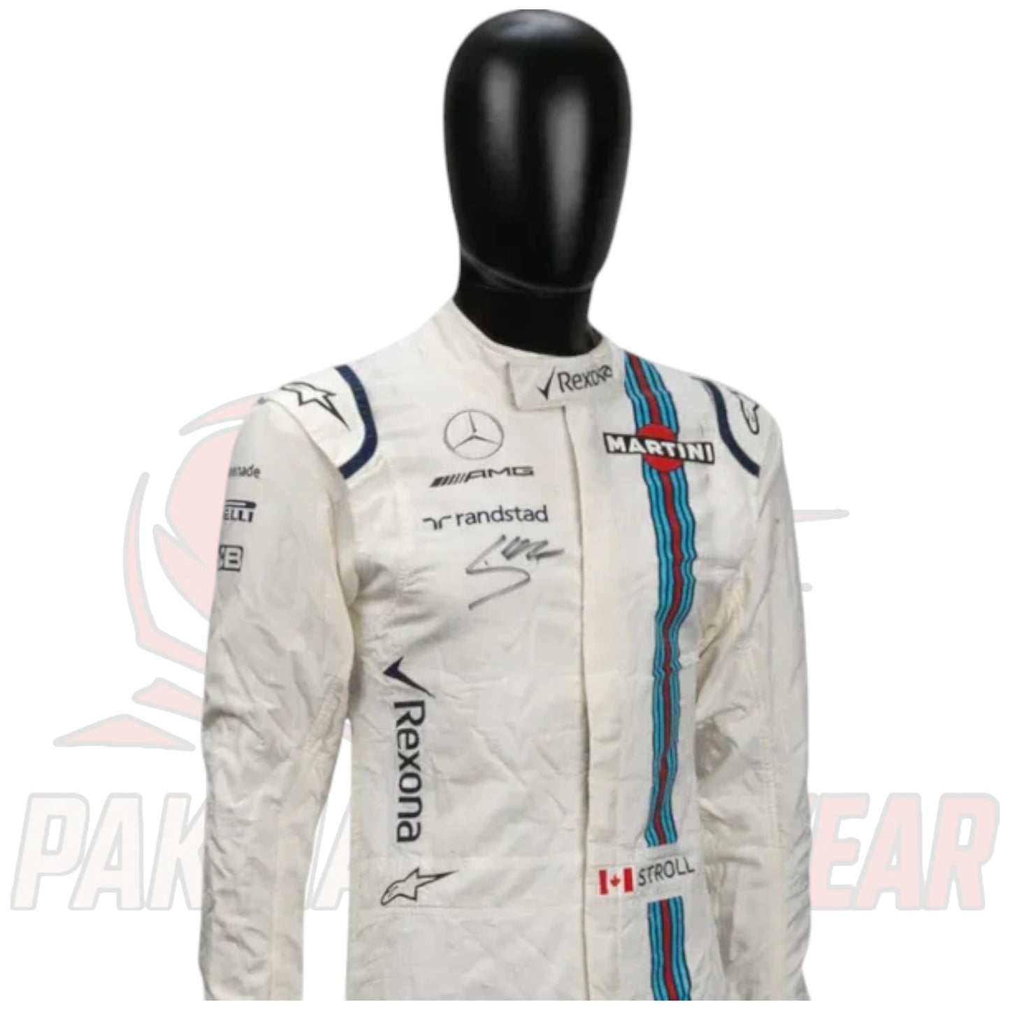 Lance Stroll 2017 Aston Martin F1 Race Suit – Paksial Replica