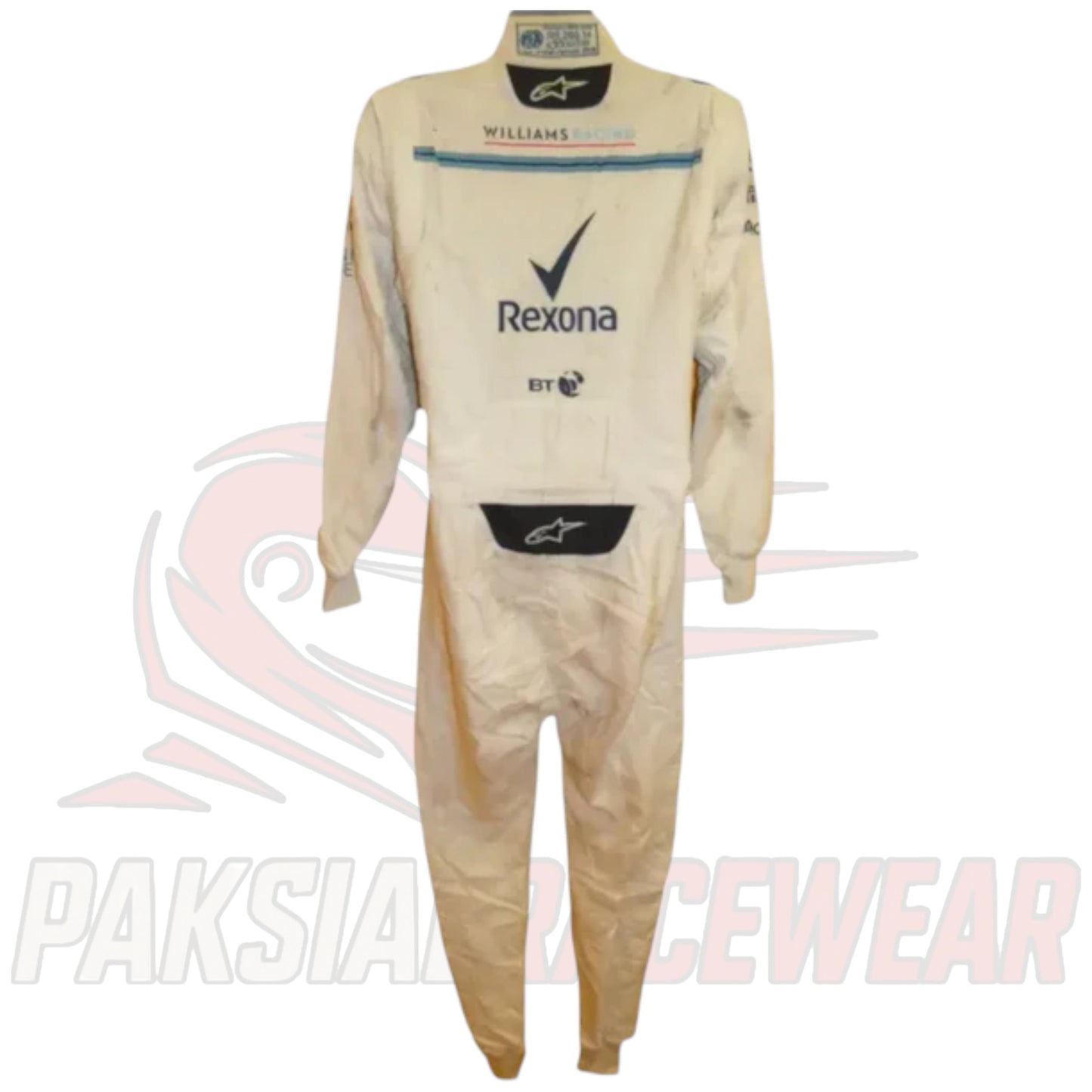 Lance Stroll 2018 Abu Dhabi GP Williams F1 Race Suit – Paksial Replica