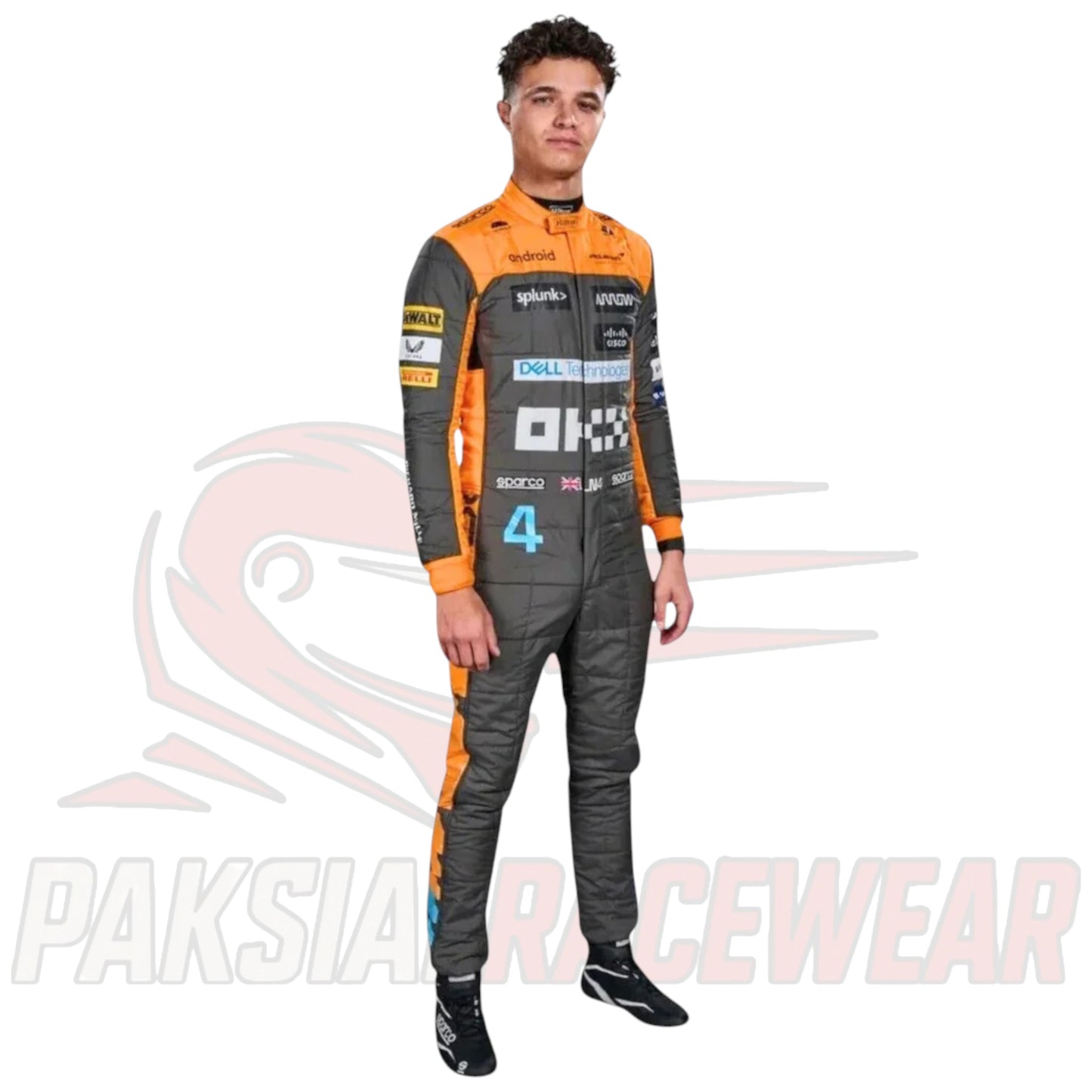 Lando Norris 2023 McLaren Formula 1 Team Race Suit Replica – Paksial Racewear