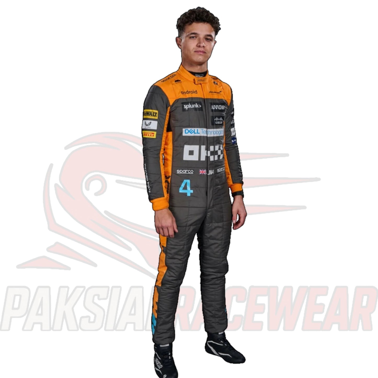 Lando Norris 2023 McLaren F1 Printed Race Suit – Replica
