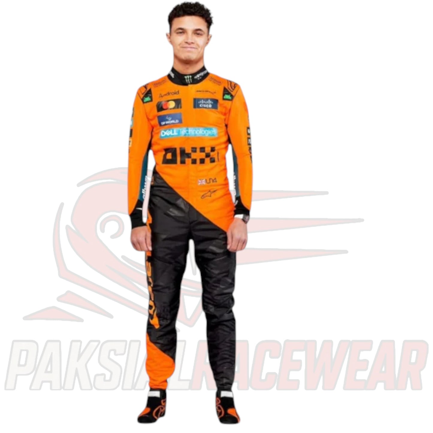 Lando Norris 2025 McLaren Formula 1 Team Racing Suit – Replica by Paksial Racewear