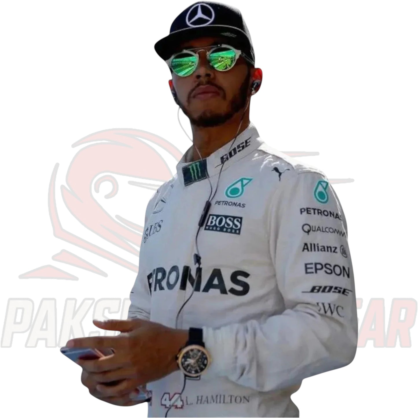 Lewis Hamilton 2017 Mercedes-AMG Petronas F1 Replica Race Suit by Paksial Racewear