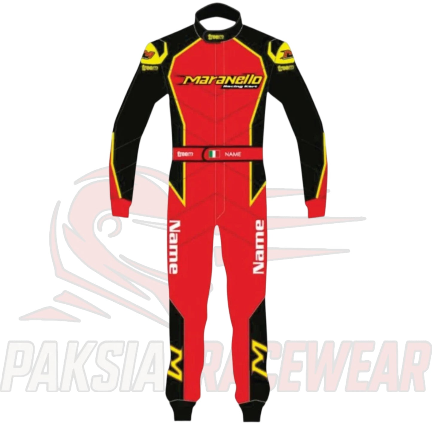 Maranello Kart Racing Suit | Premium Printed Go Kart Racewear by Paksial