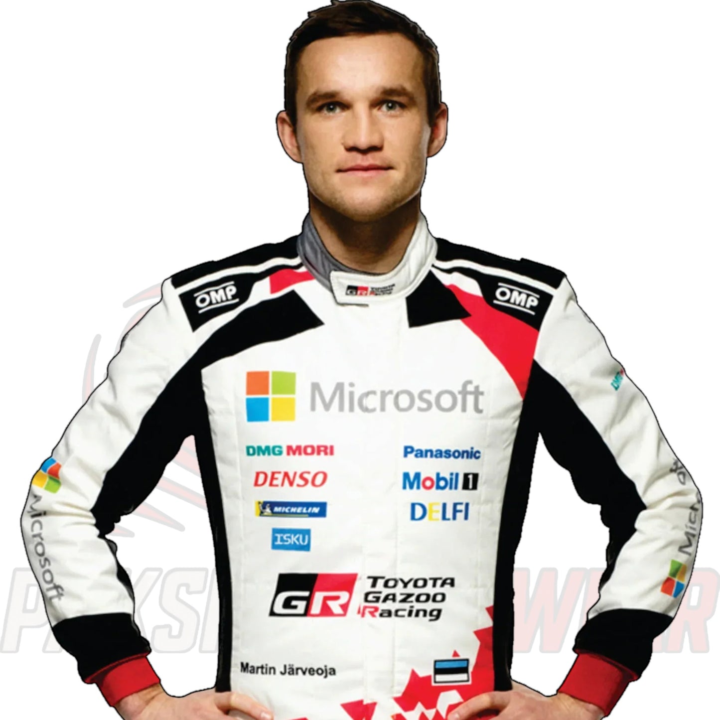 Martin Järveoja Toyota Gazoo Racing Suit | Official-Inspired WRC Racewear by Paksial
