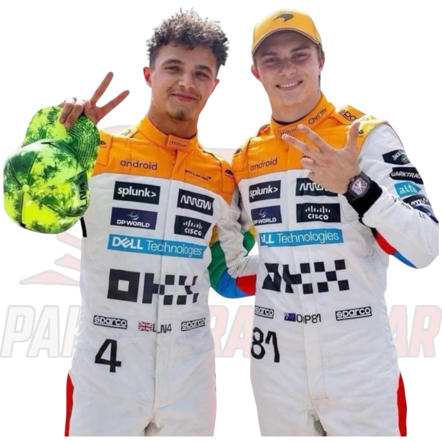 Oscar Piastri 2023 McLaren Formula 1 Singapore Grand Prix Race Suit – Replica by Paksial Racewear