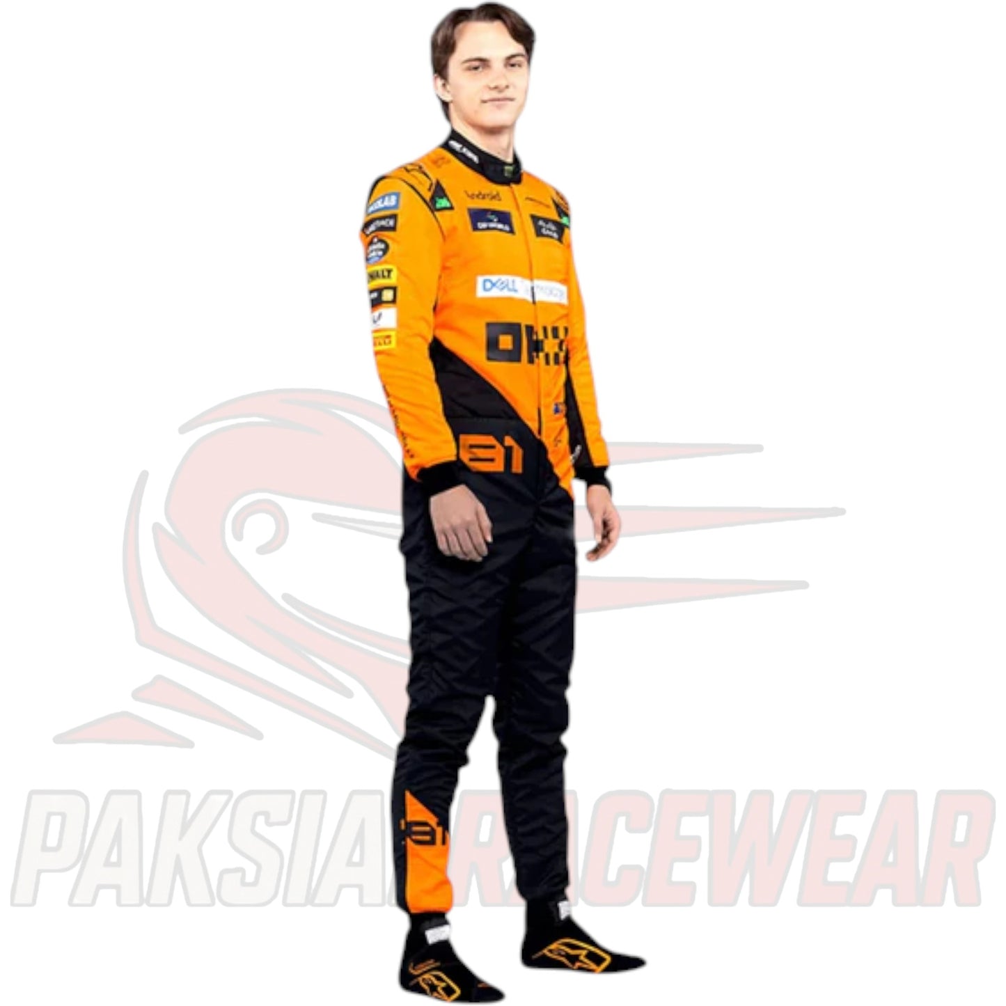 Oscar Piastri 2024 McLaren Formula 1 Team Racing Suit – Replica by Paksial Racewear