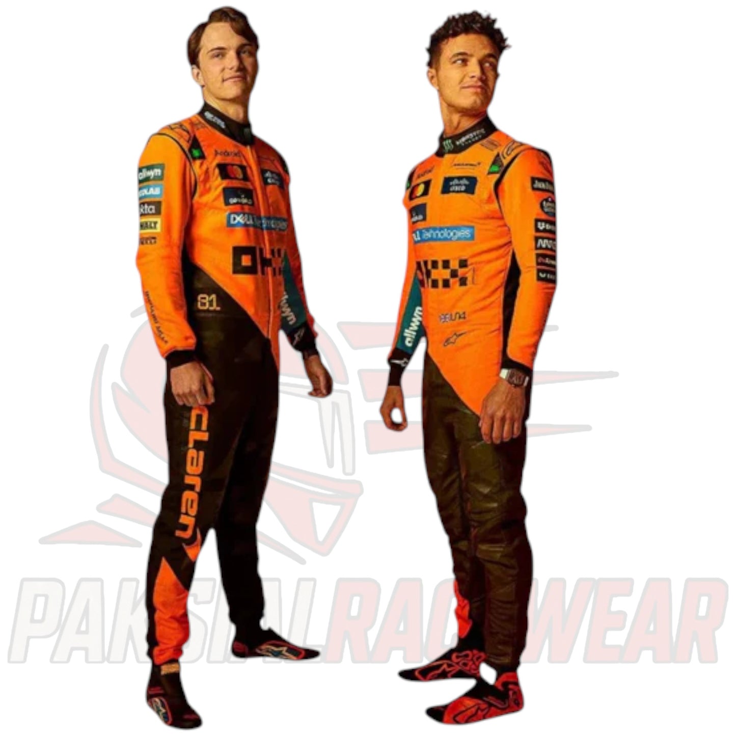 Oscar Piastri 2025 McLaren Formula 1 Team Racing Suit – Replica by Paksial Racewear