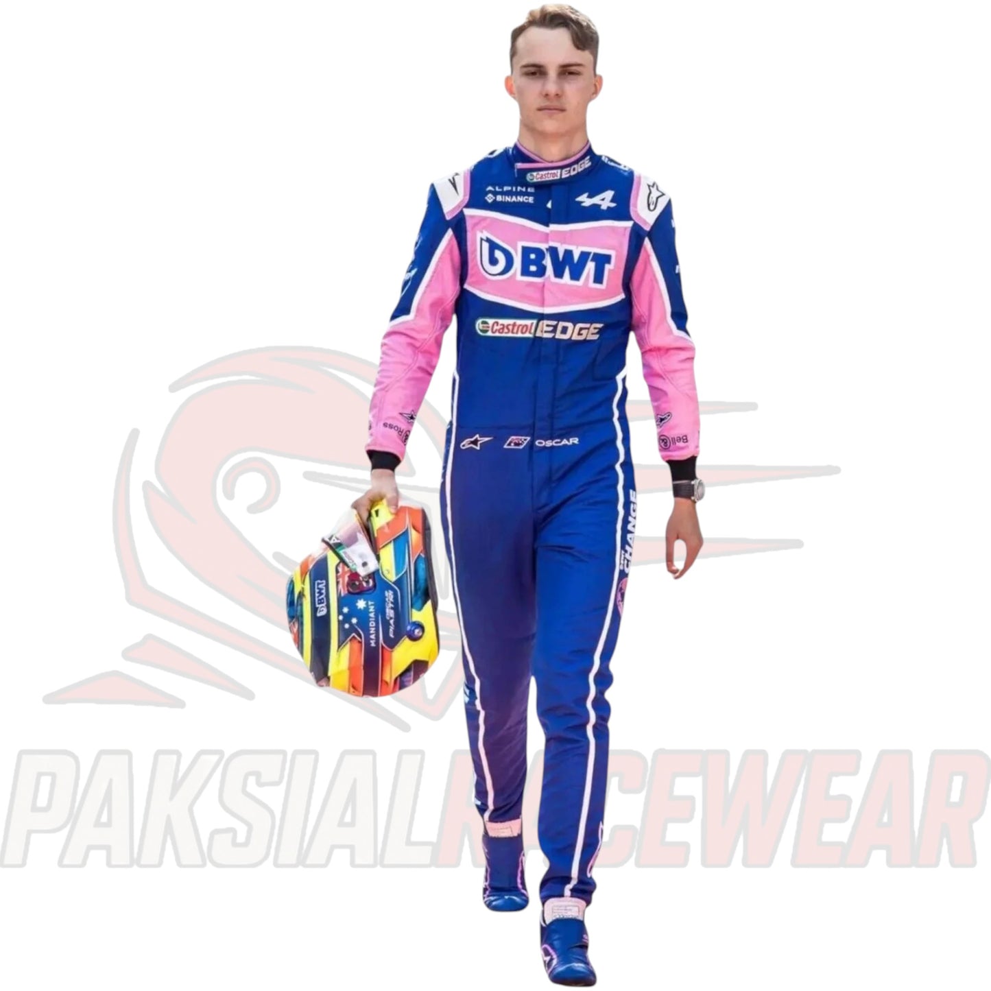 Oscar Piastri 2022 BWT Alpine F1 Team Replica Racing Suit