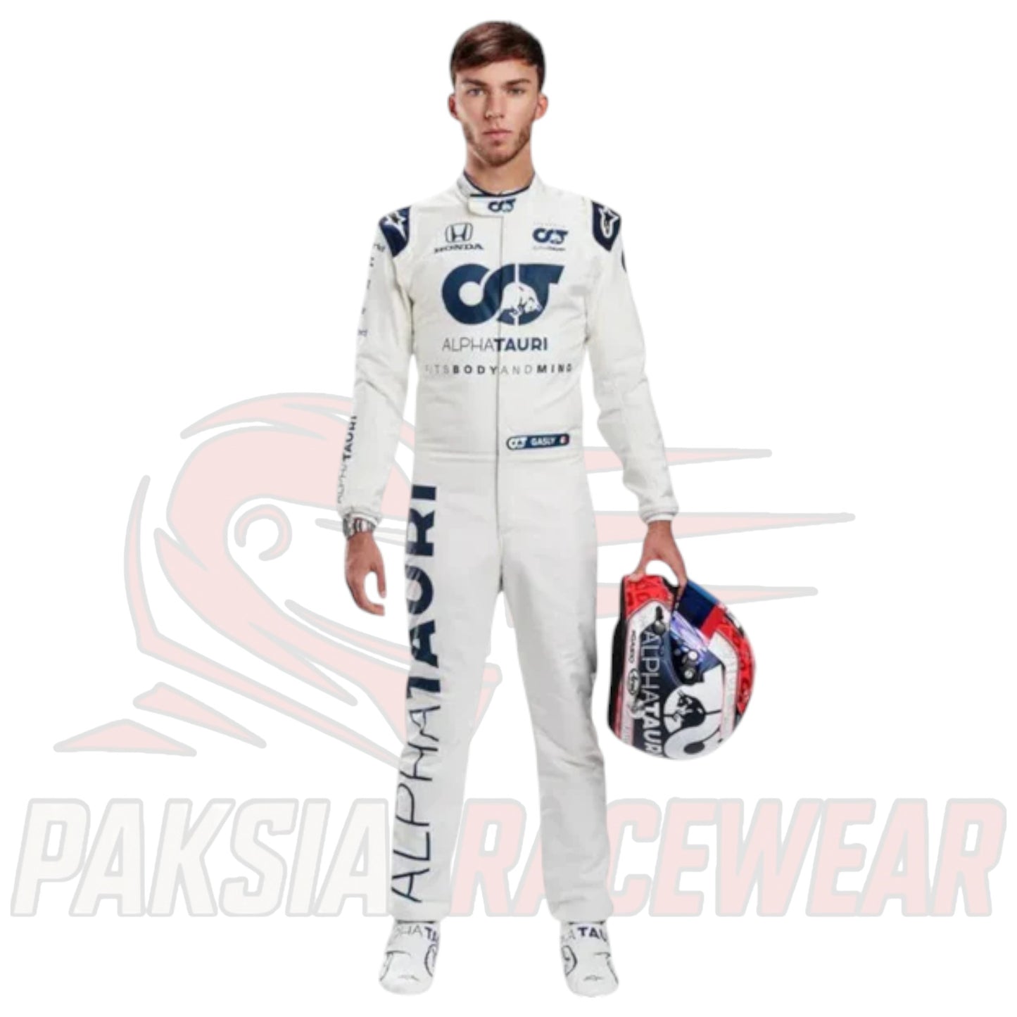 Pierre Gasly 2020 AlphaTauri F1 Race Suit – Official Replica