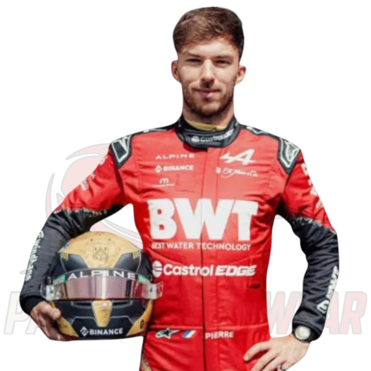Pierre Gasly 2024 Alpine F1 BWT Race Suit – Official Replica