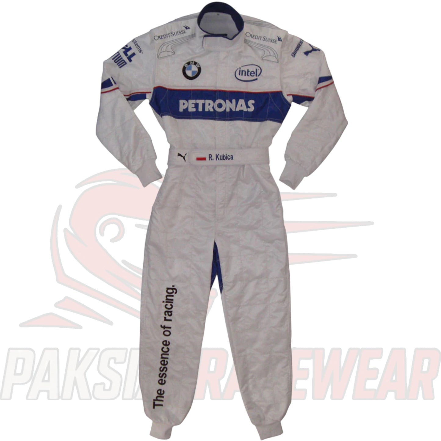 Robert Kubica 2008 BMW Sauber F1 Embroidered Replica Go Kart Race Suit