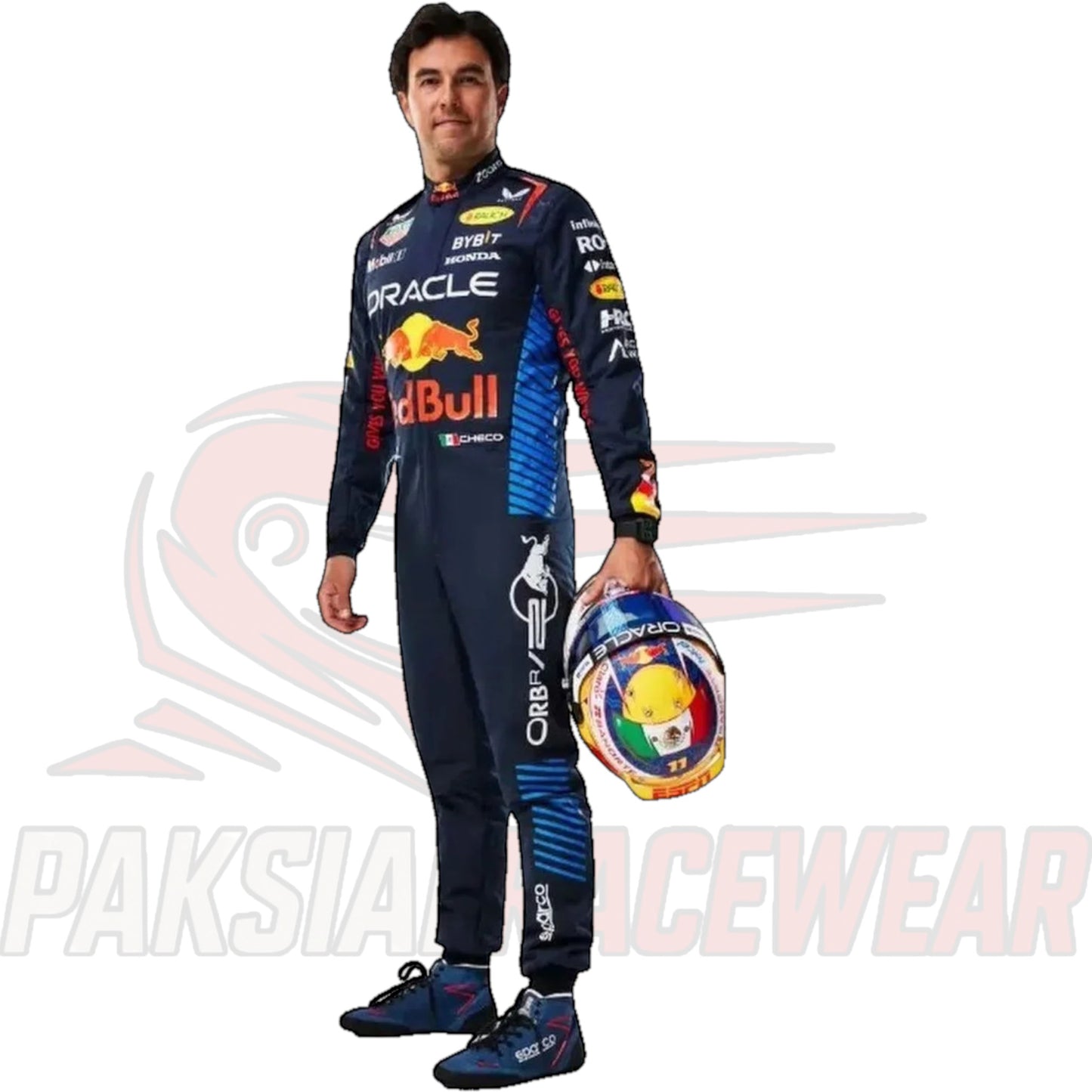 Sergio Perez Red Bull Printed Go Kart Suit – Replica