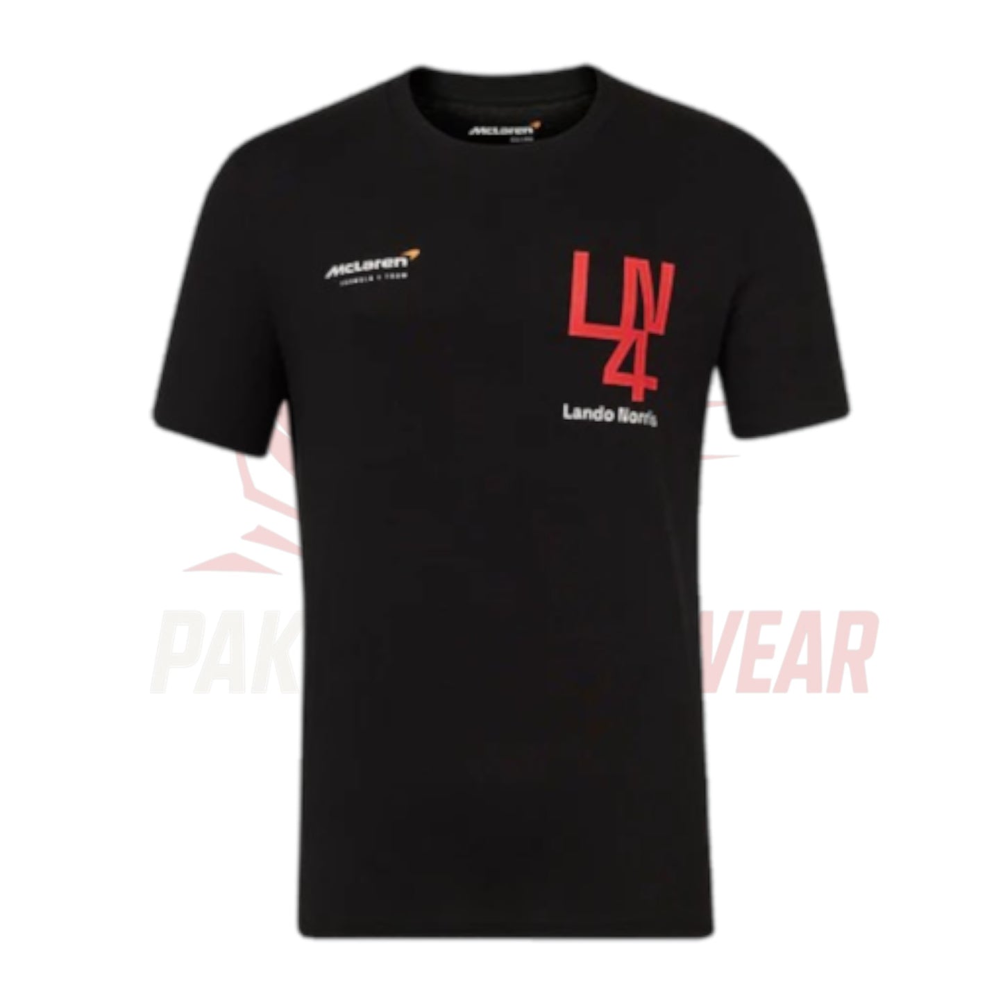 Lando Norris x Silverstone T-Shirt – Black | McLaren F1 Gea