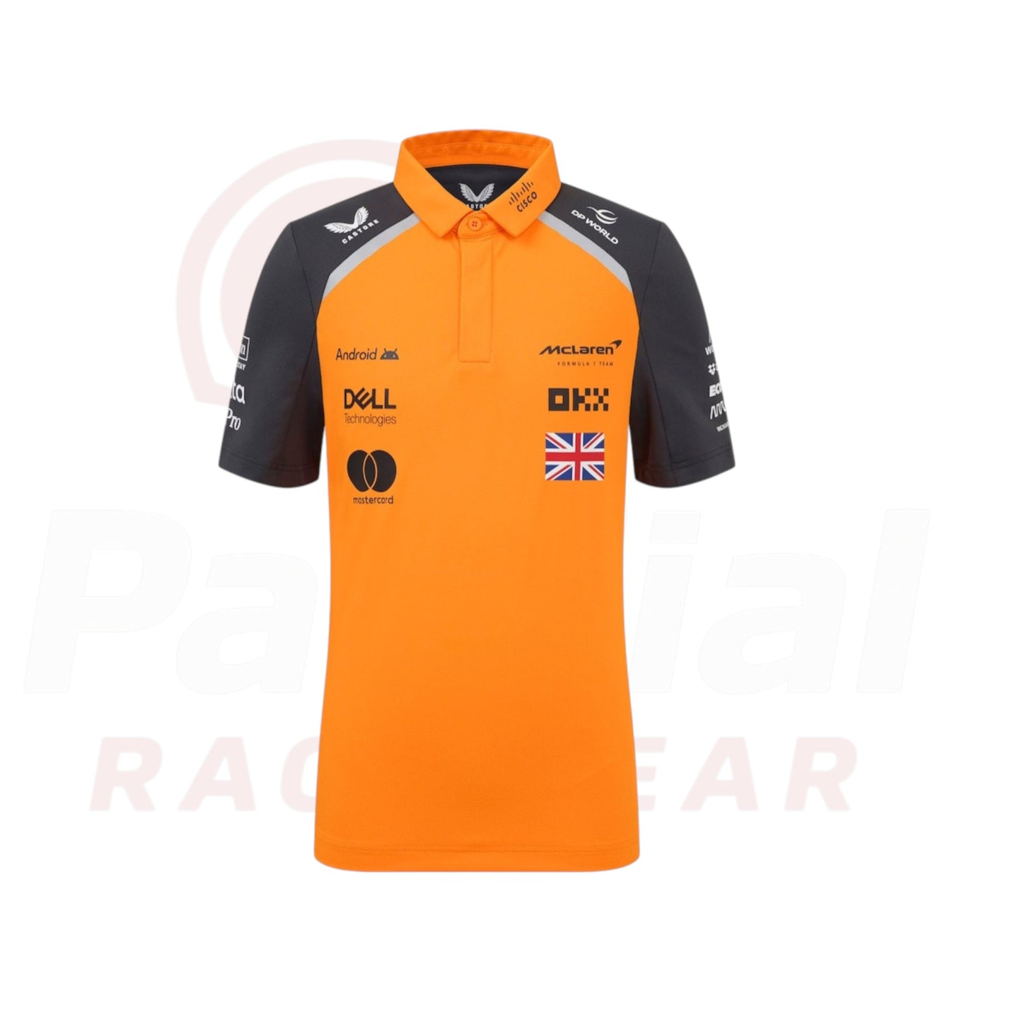 Kids' McLaren F1 2025 Team Lando Norris Driver Polo Shirt