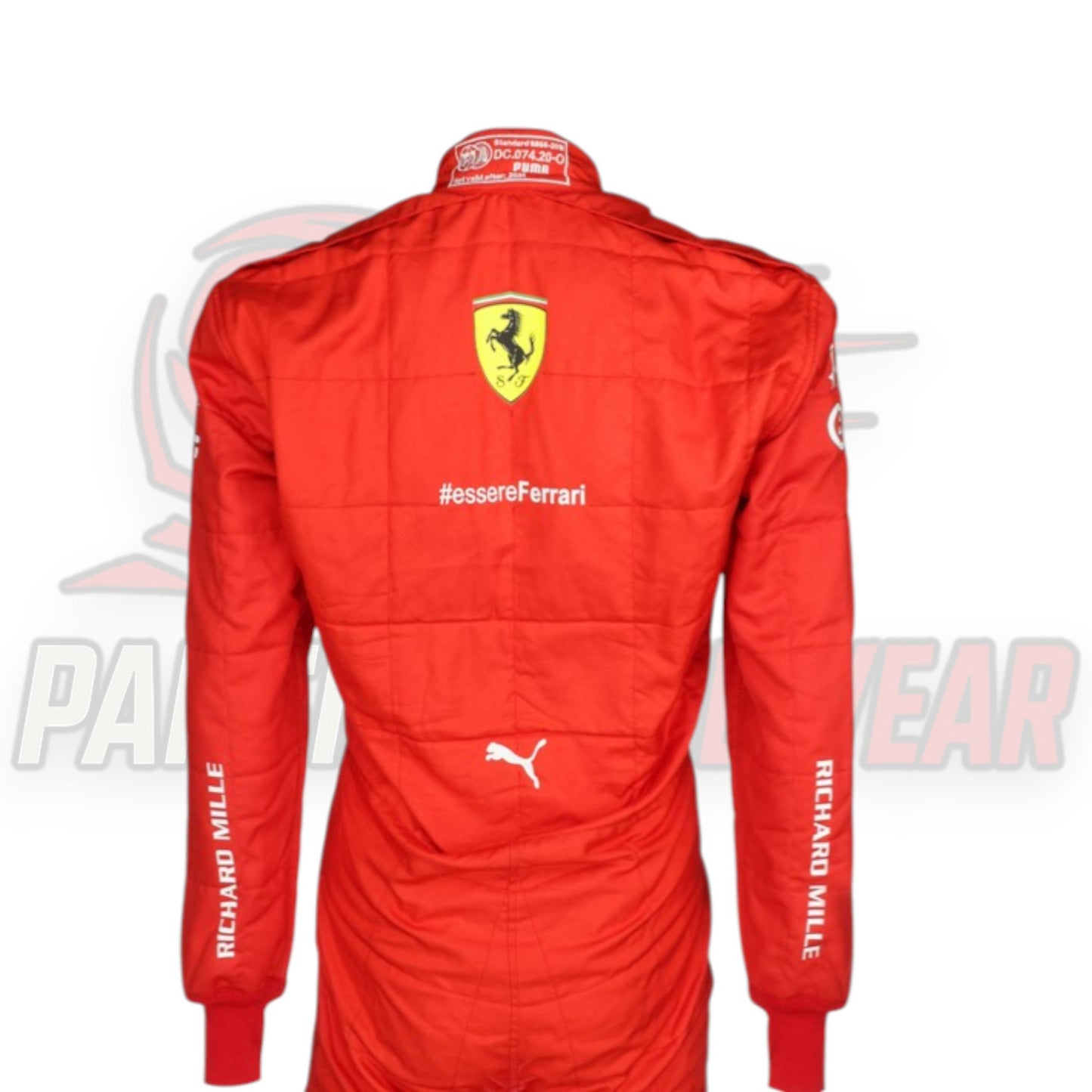 2021 Carlos Sainz Ferrari F1 Replica Race Suit | Scuderia-Inspired Karting Suit
