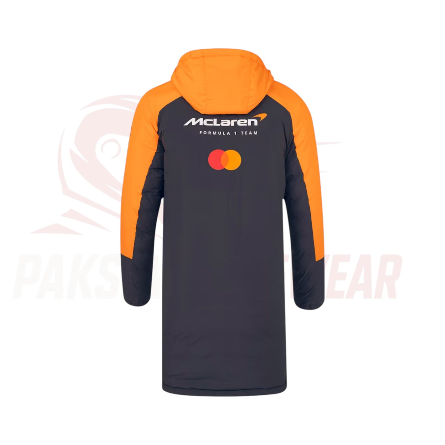 McLaren F1 Longline Puffer Jacket 2025 – Extended Fit