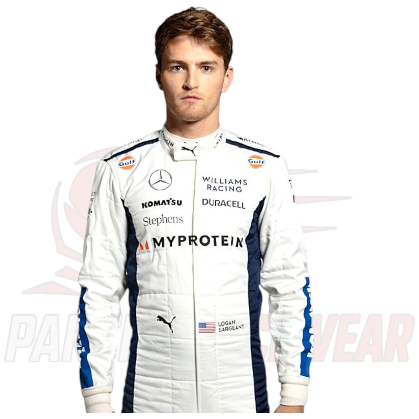 2024 Logan Sargeant Williams F1 Replica Race Suit
