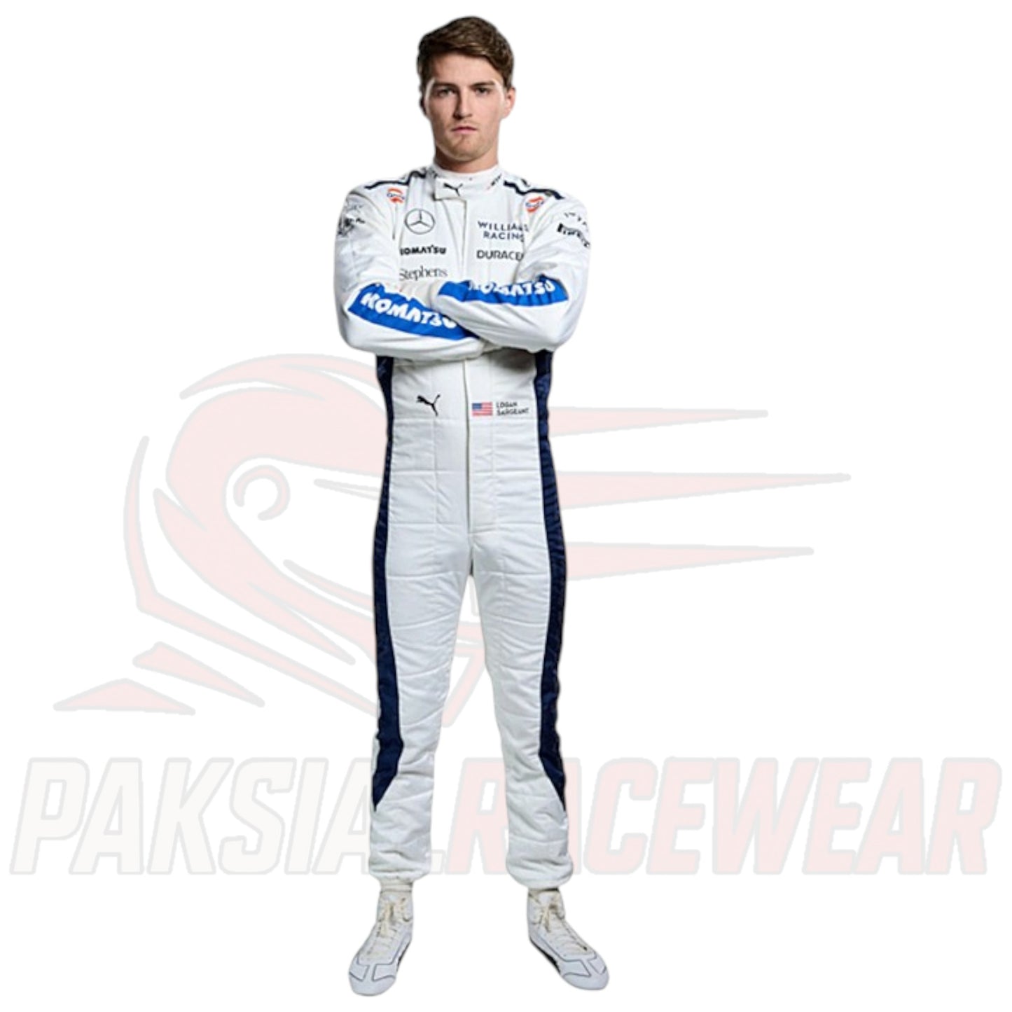 2024 Logan Sargeant Williams F1 Replica Race Suit