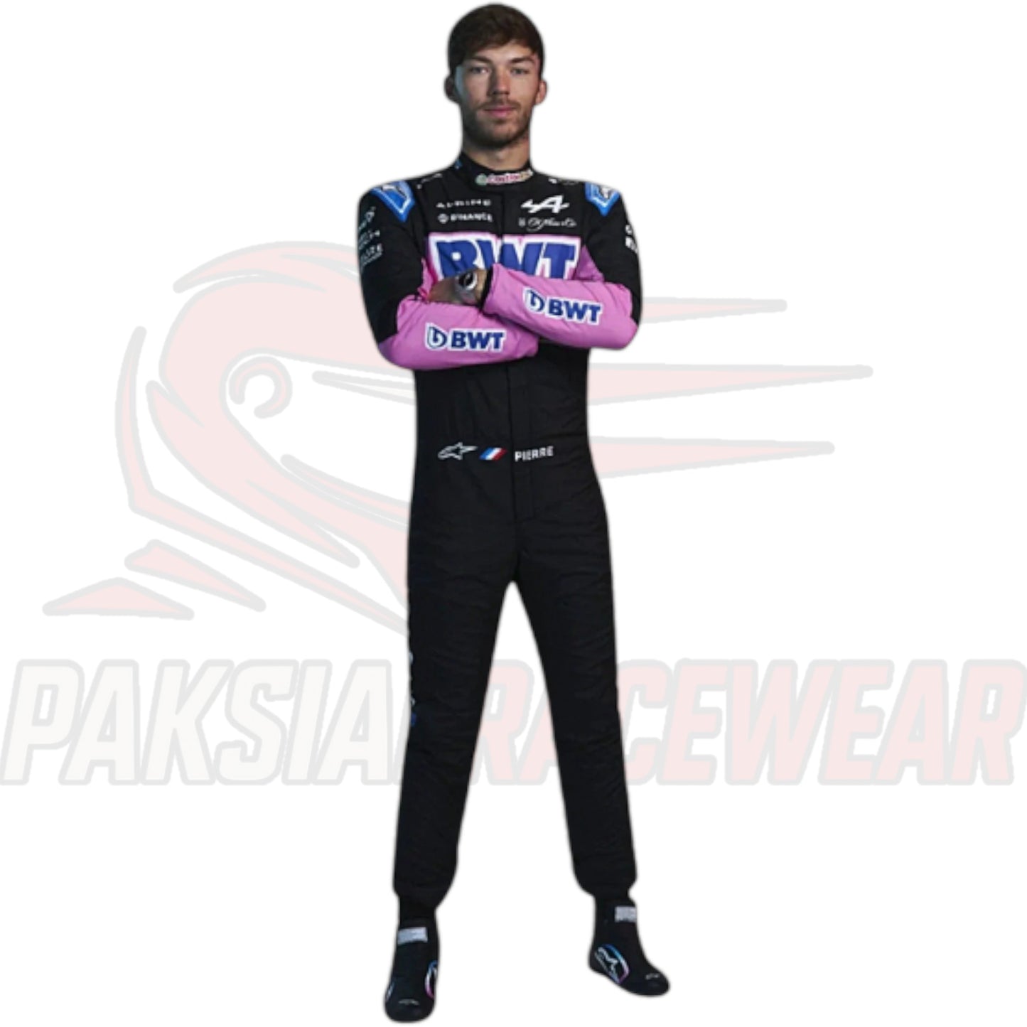 Pierre Gasly 2024 BWT Alpine F1 Replica Racing Suit