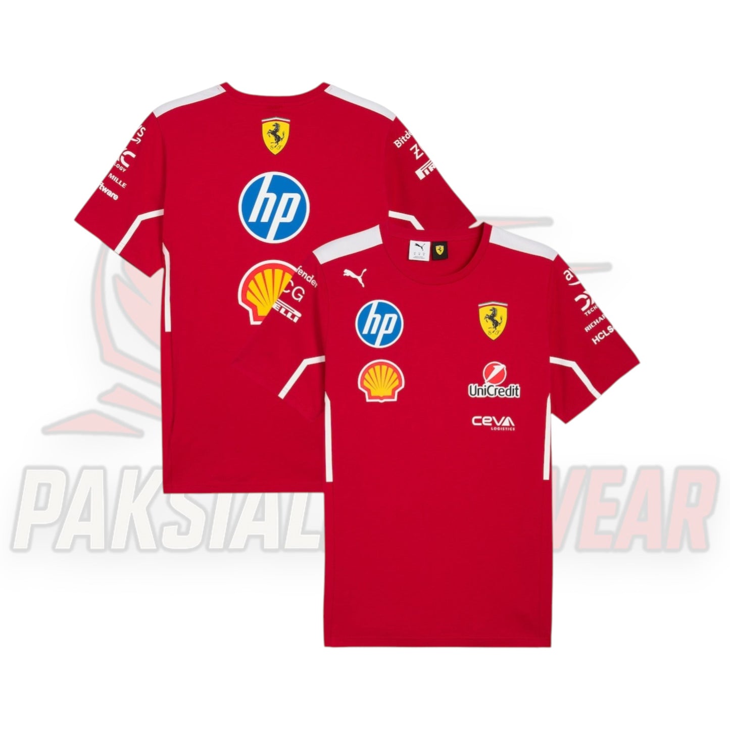 Ferrari F1 2025 Team T-Shirt for Women