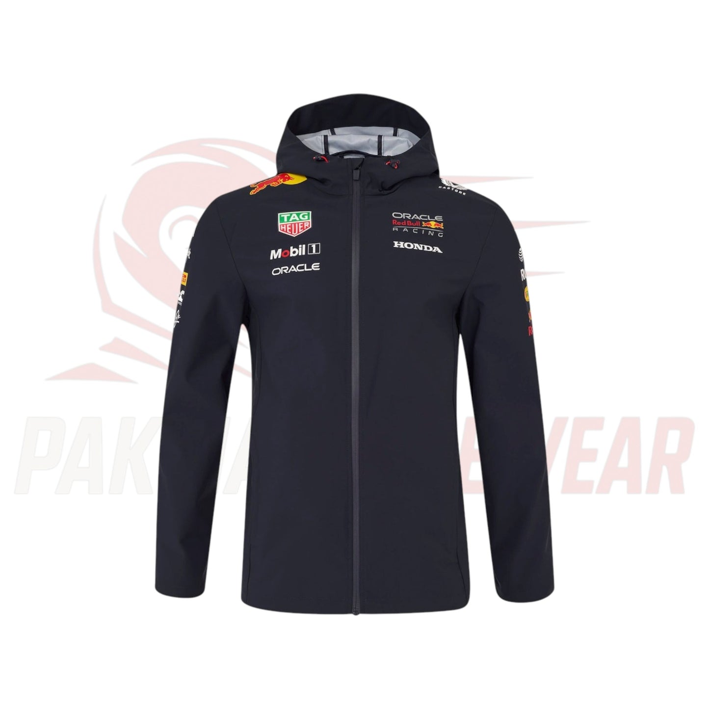 Red Bull Racing 2025 Official Team Water-Resistant Jacket – Unisex