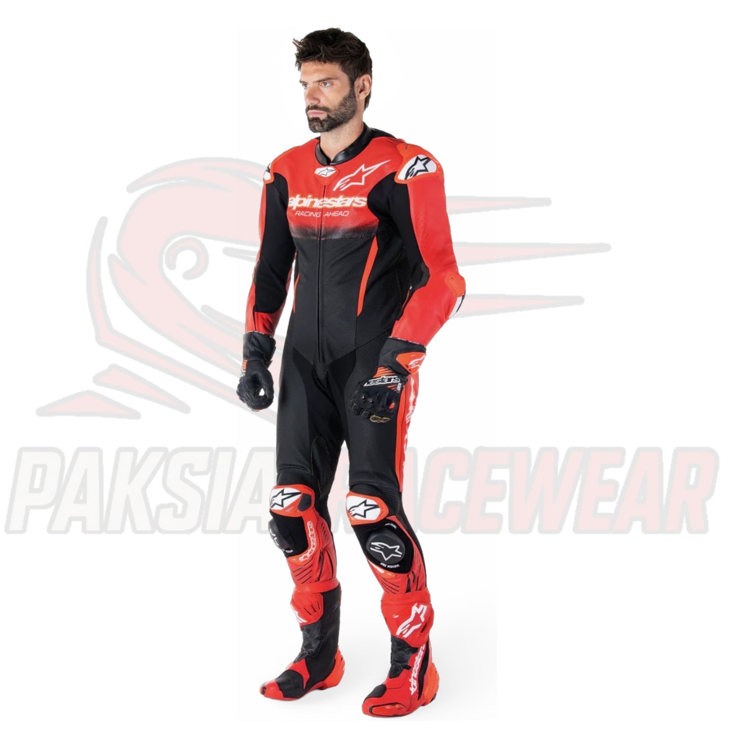 GP-R7 One-Piece Professional Leather Racing Suit