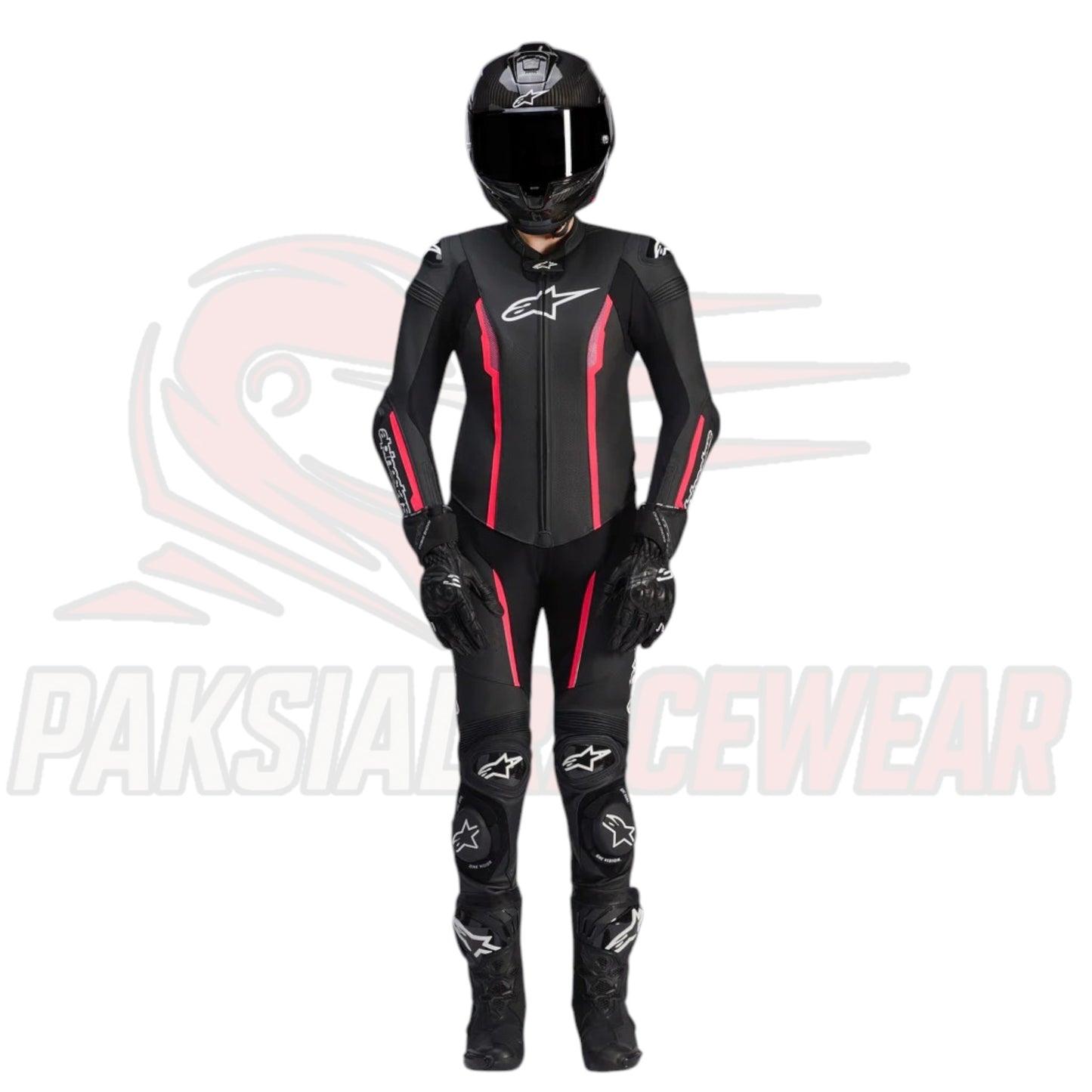 Alpinestars Stella Missile V2 Women’s 1-Piece Leather Racing Suit – Track Protection