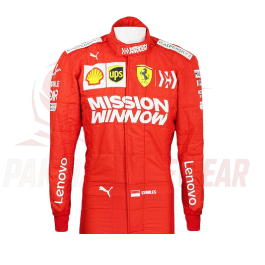 2019 Charles Leclerc Scuderia Ferrari Replica F1 Race Suit